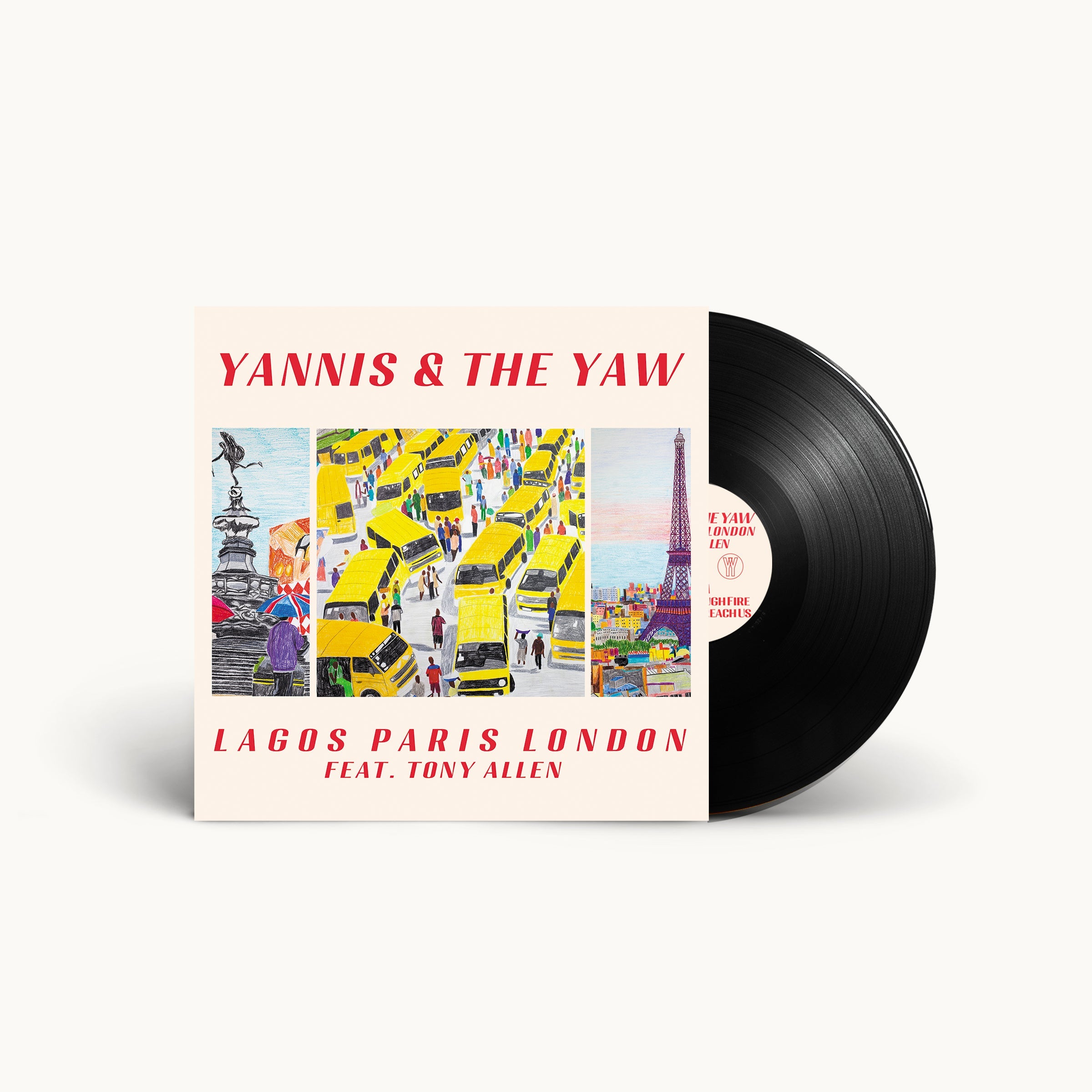 Lagos Paris London: Vinyl LP + Signed Print