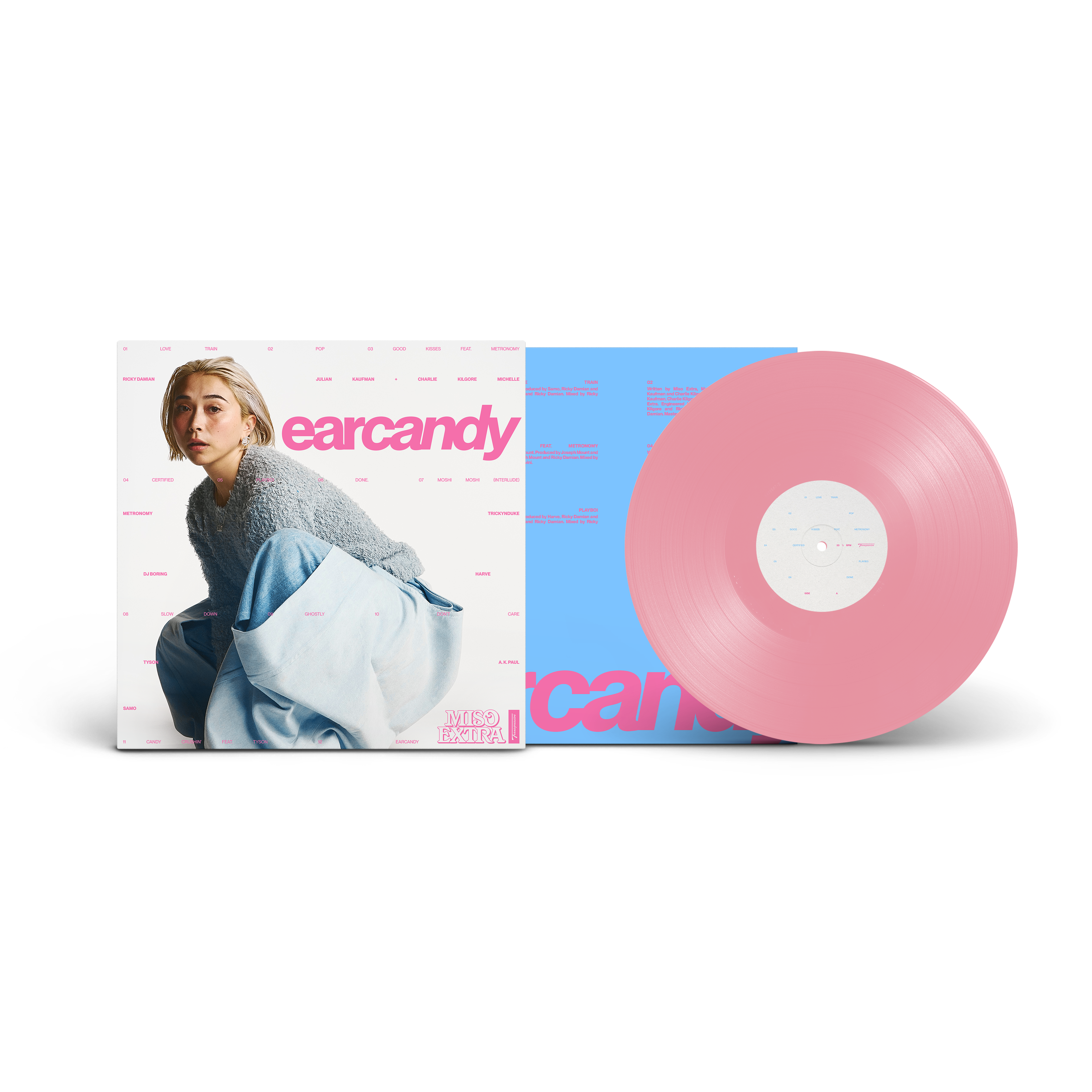 Miso Extra - Earcandy: Baby Pink Vinyl LP