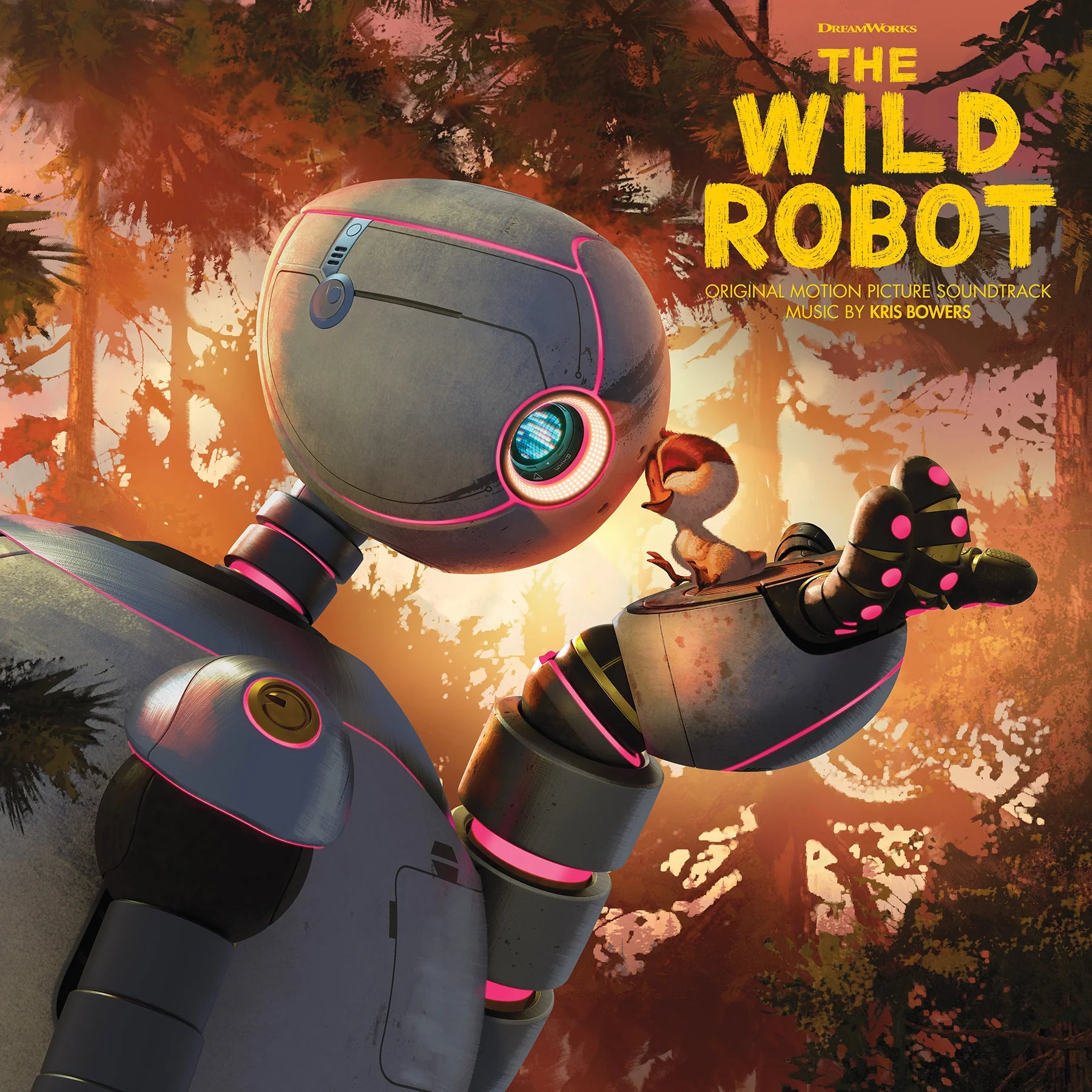 Kris Bowers - The Wild Robot: Limited Deluxe Clear w/ Splatter Vinyl LP