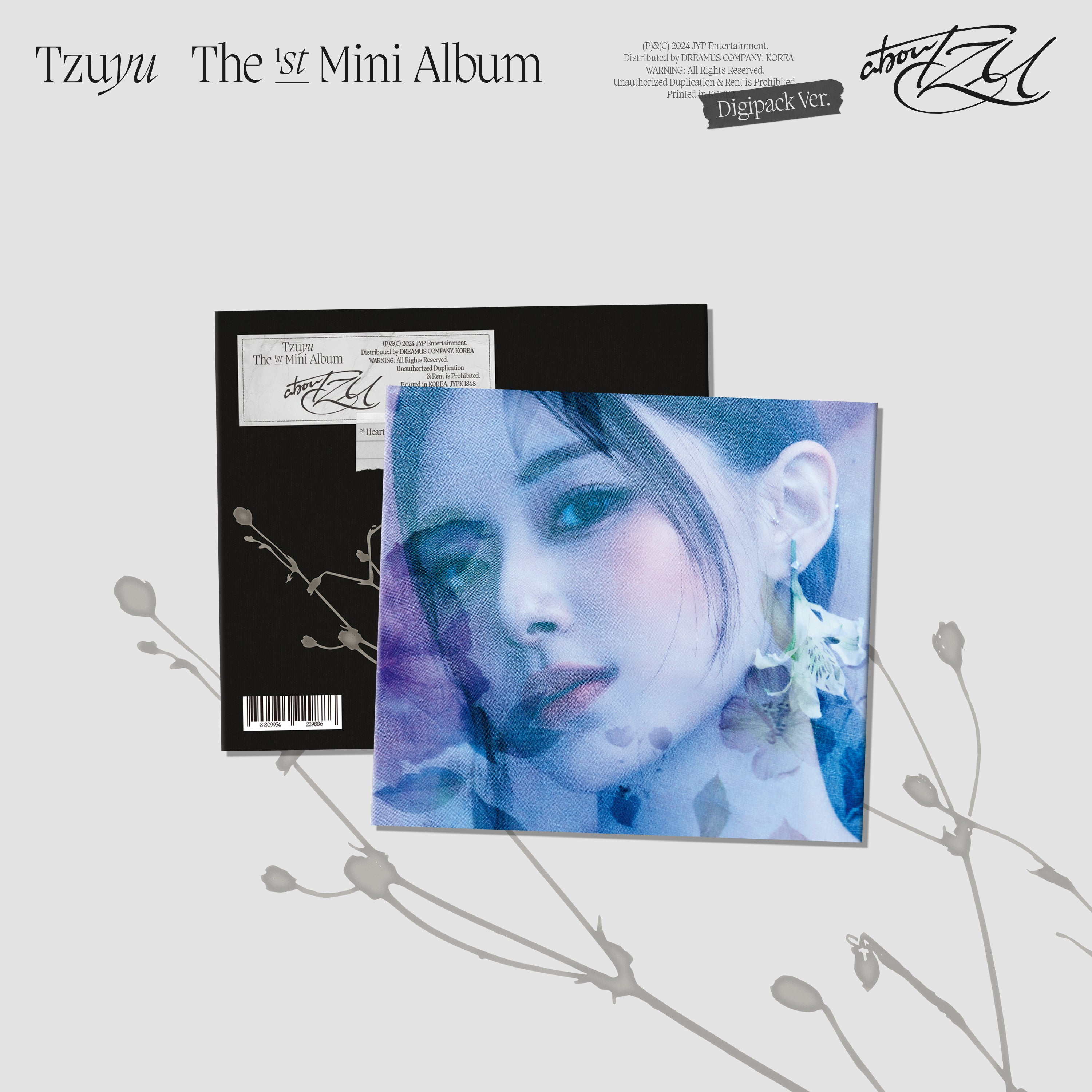 Tzuyu (TWICE) - abouTZU (Digipack Ver.): CD