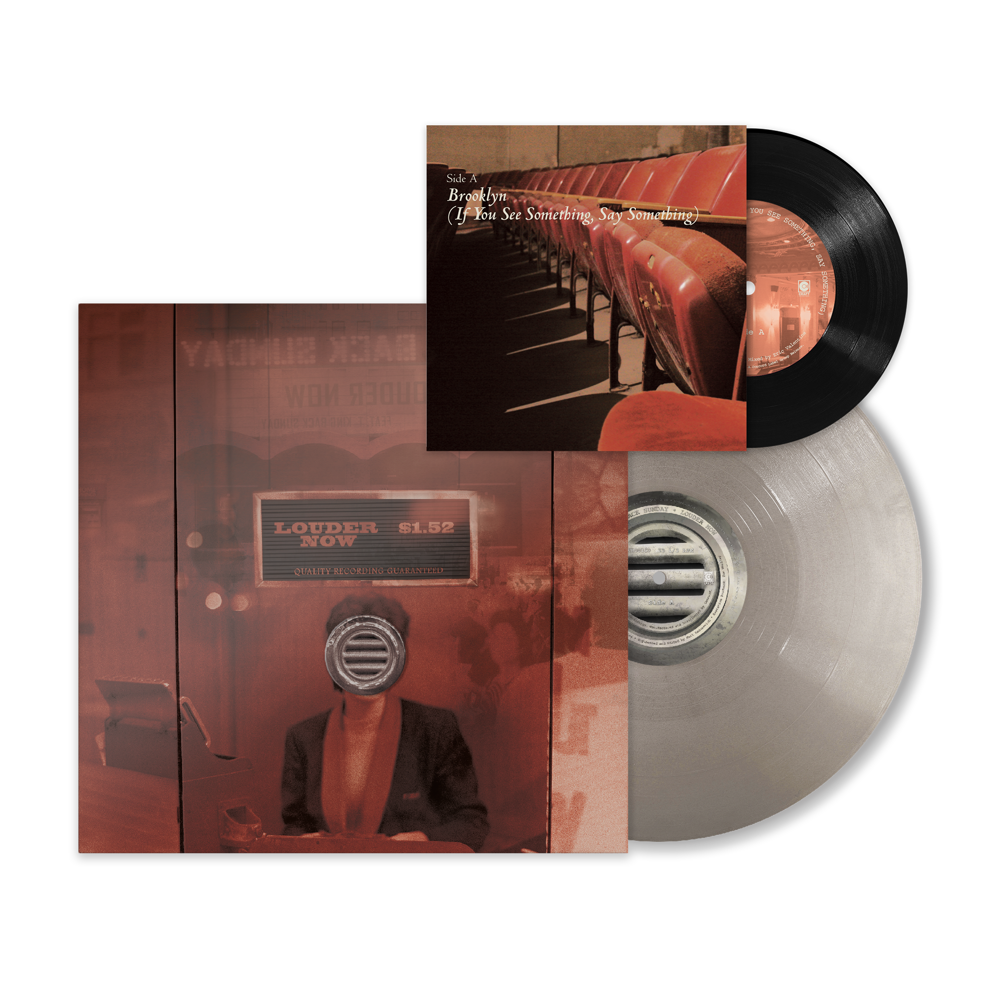 Taking Back Sunday - Louder Now: Opaque Silver Screen LP & 7” Vinyl