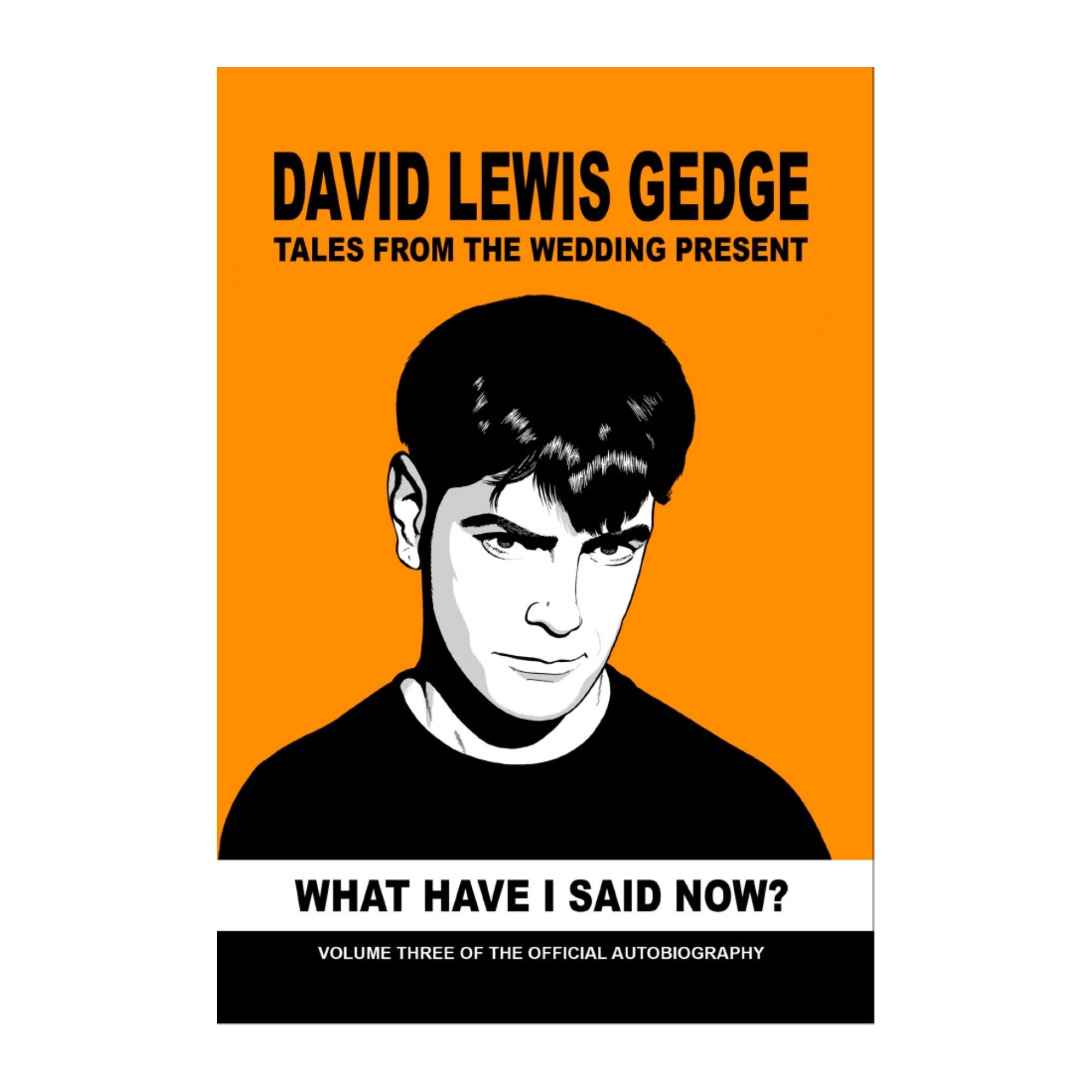 David Gedge - What Have I Said Now? Tales From The Wedding Present Volume 3 Book