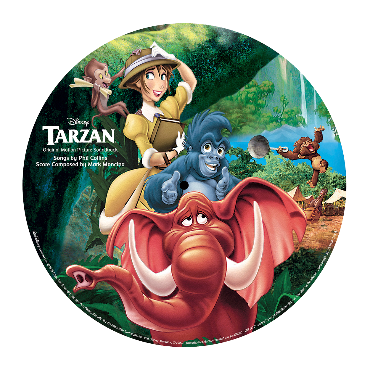 Various Artists - Tarzan: Limited Picture Disc Vinyl LP