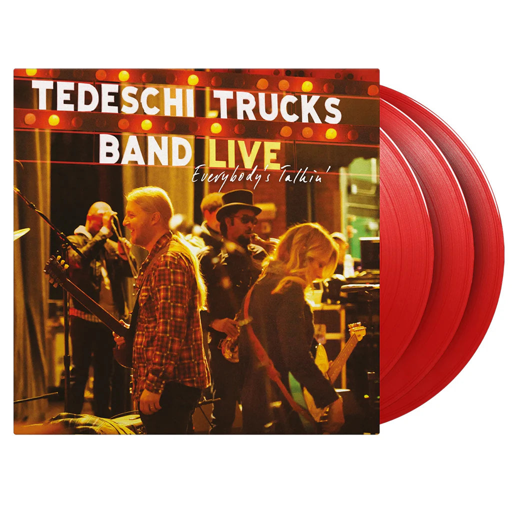 Tedeschi Trucks Band - Everybody's Talkin' Deluxe Red Vinyl 3LP