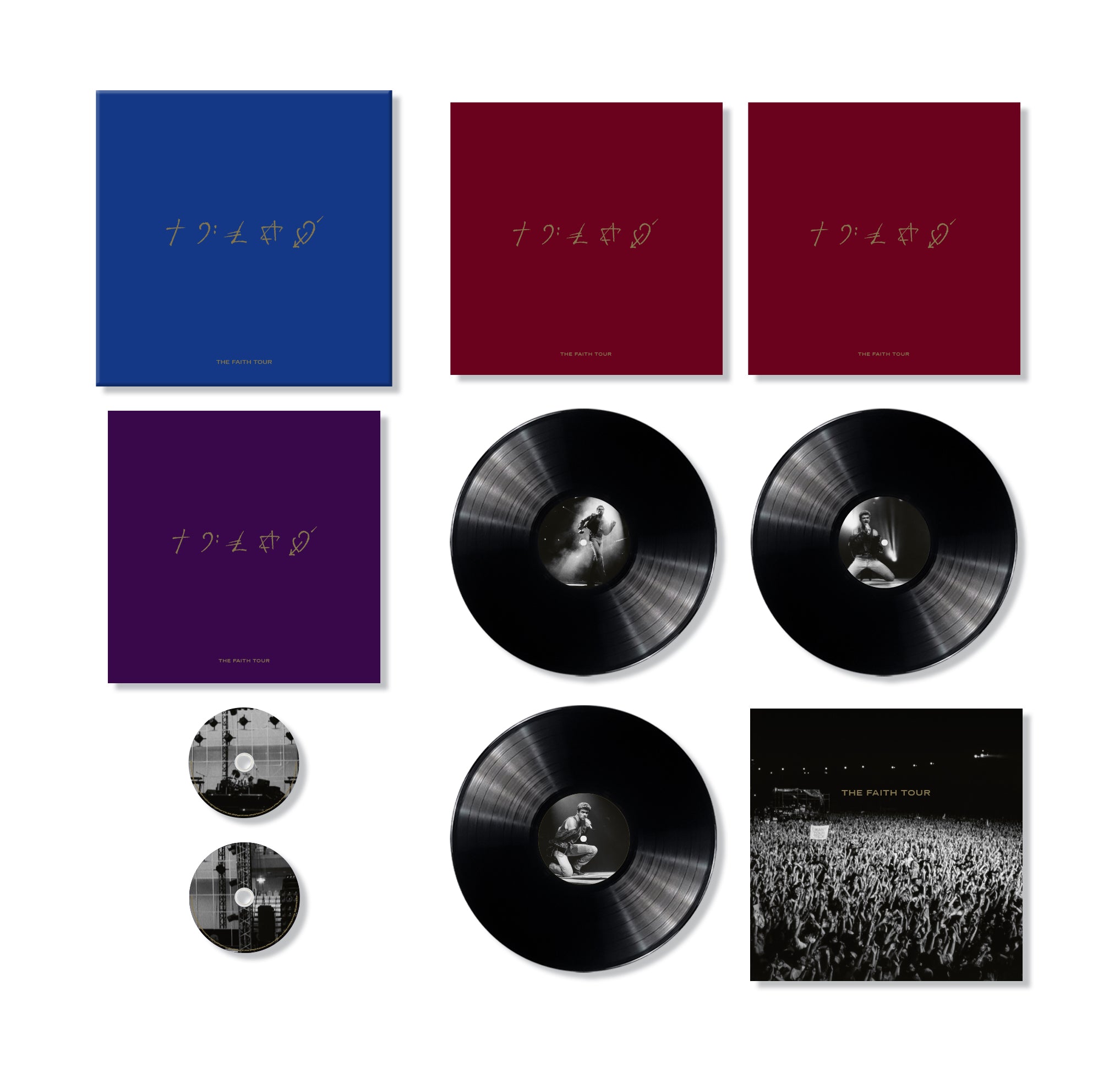 George Michael - The Faith Tour: 2CD/3LP Deluxe Box Set