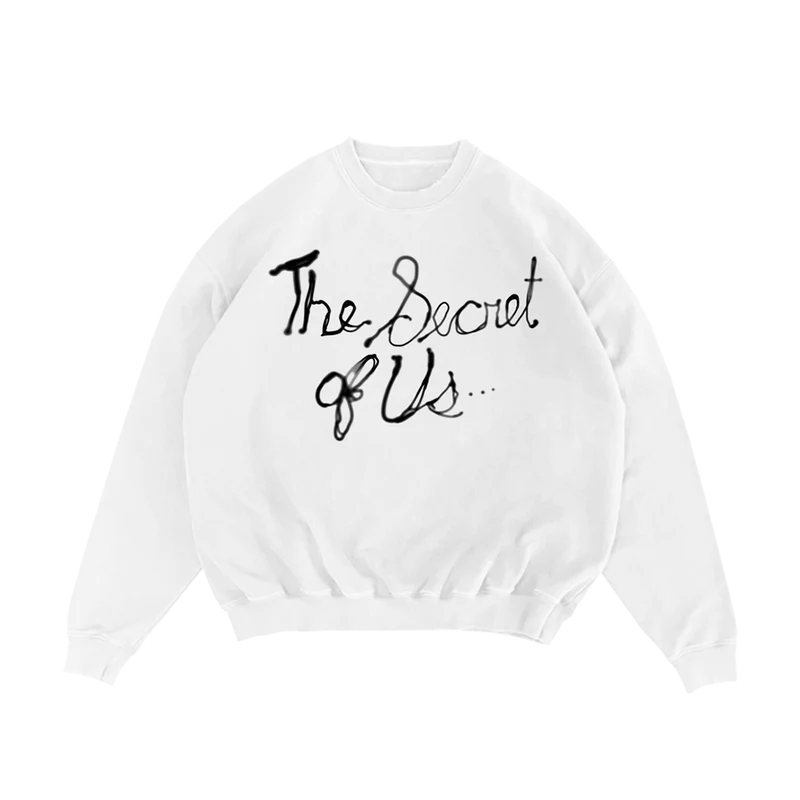 Gracie Abrams - The Secret of Us Tracklist Crewneck Pullover