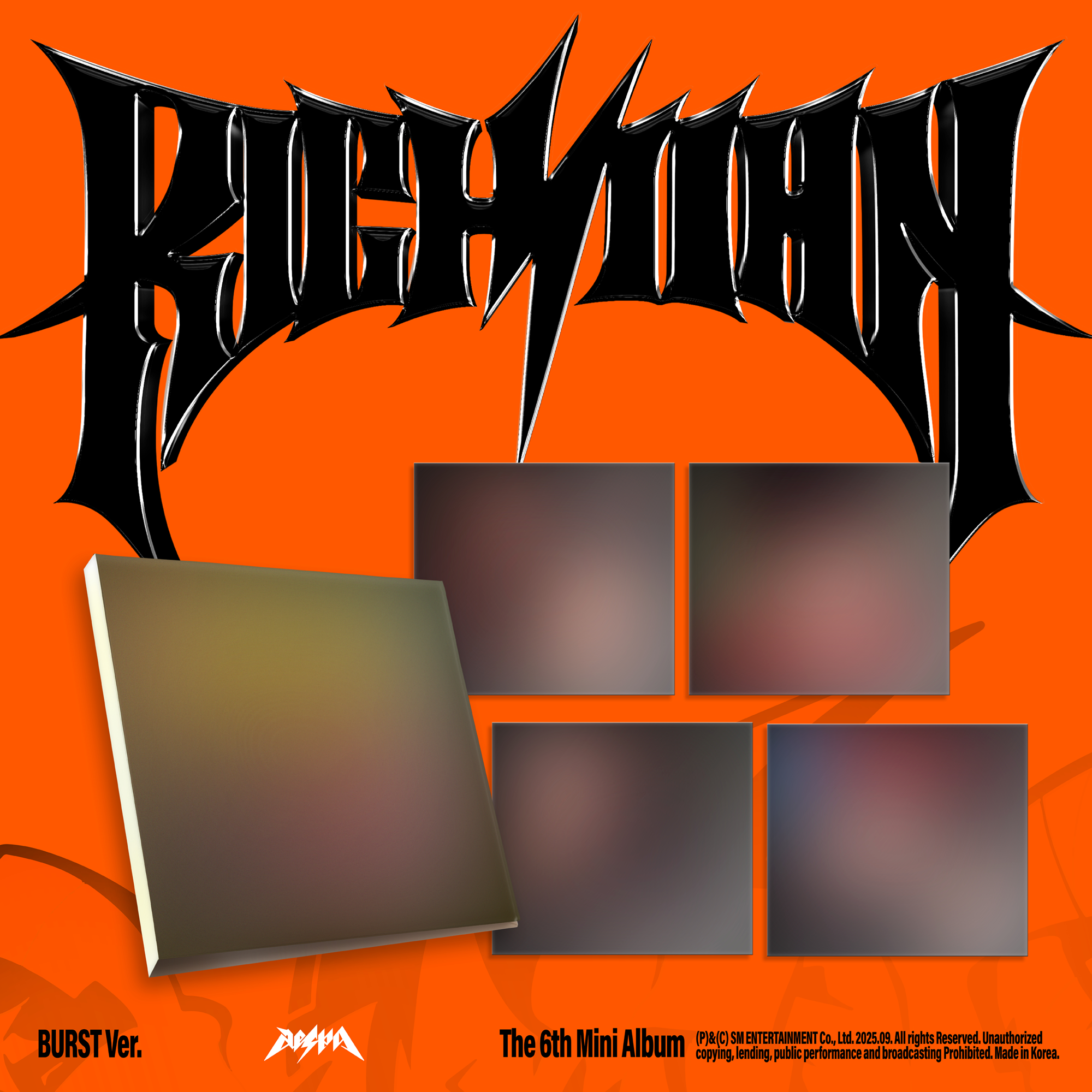 aespa - The 6th Mini Album 'Rich Man' (BURST Ver.) (GROUP Version)