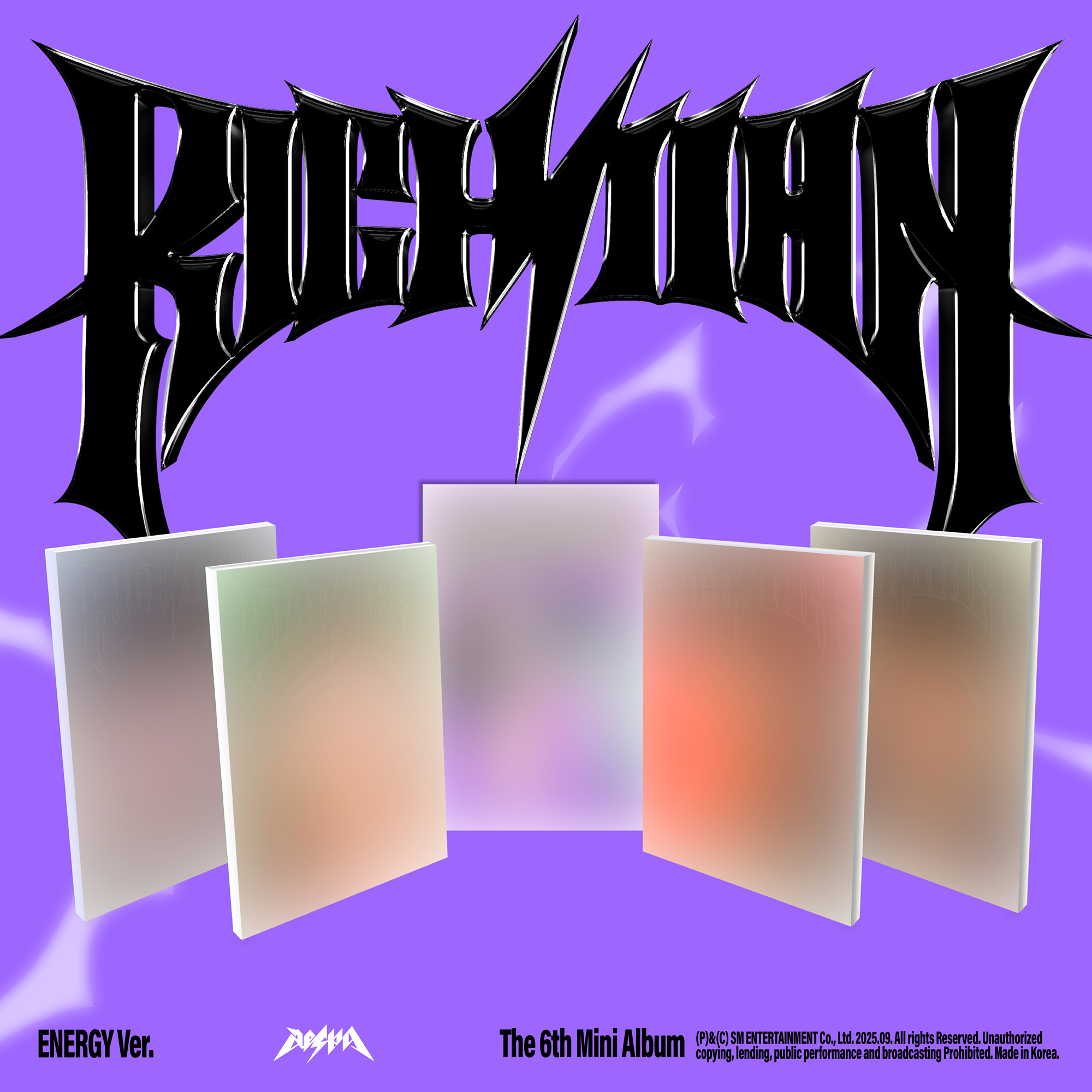 aespa - The 6th Mini Album 'Rich Man' (ENERGY Ver.) (GROUP Version)