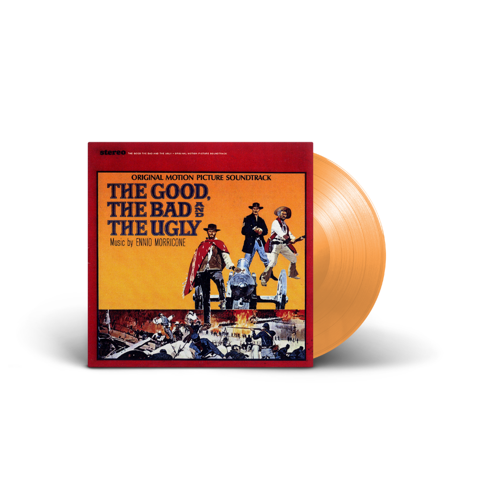 Ennio Morricone - The Good, The Bad And The Ugly: Orange Vinyl LP