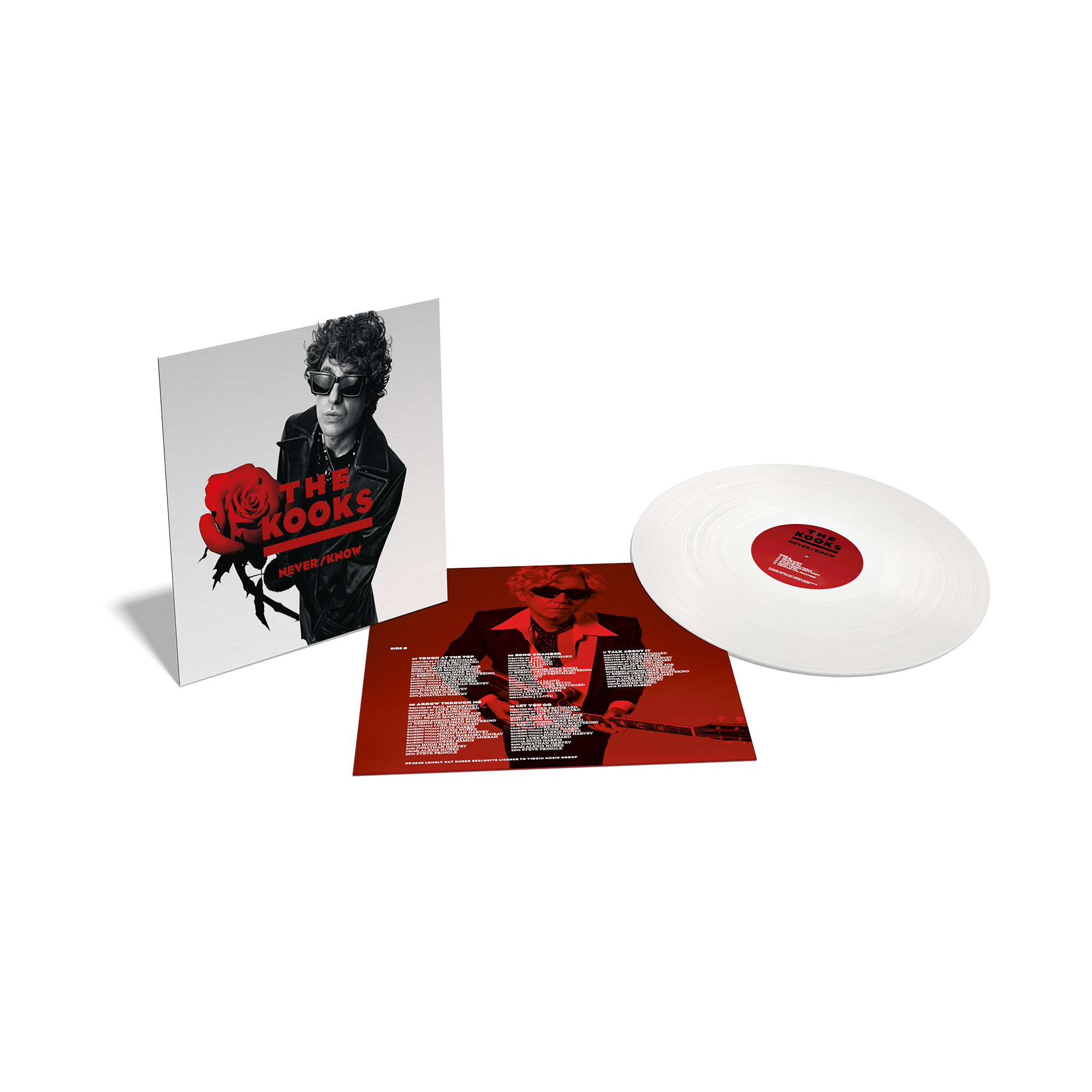 The Kooks - Never/Know: White Vinyl LP