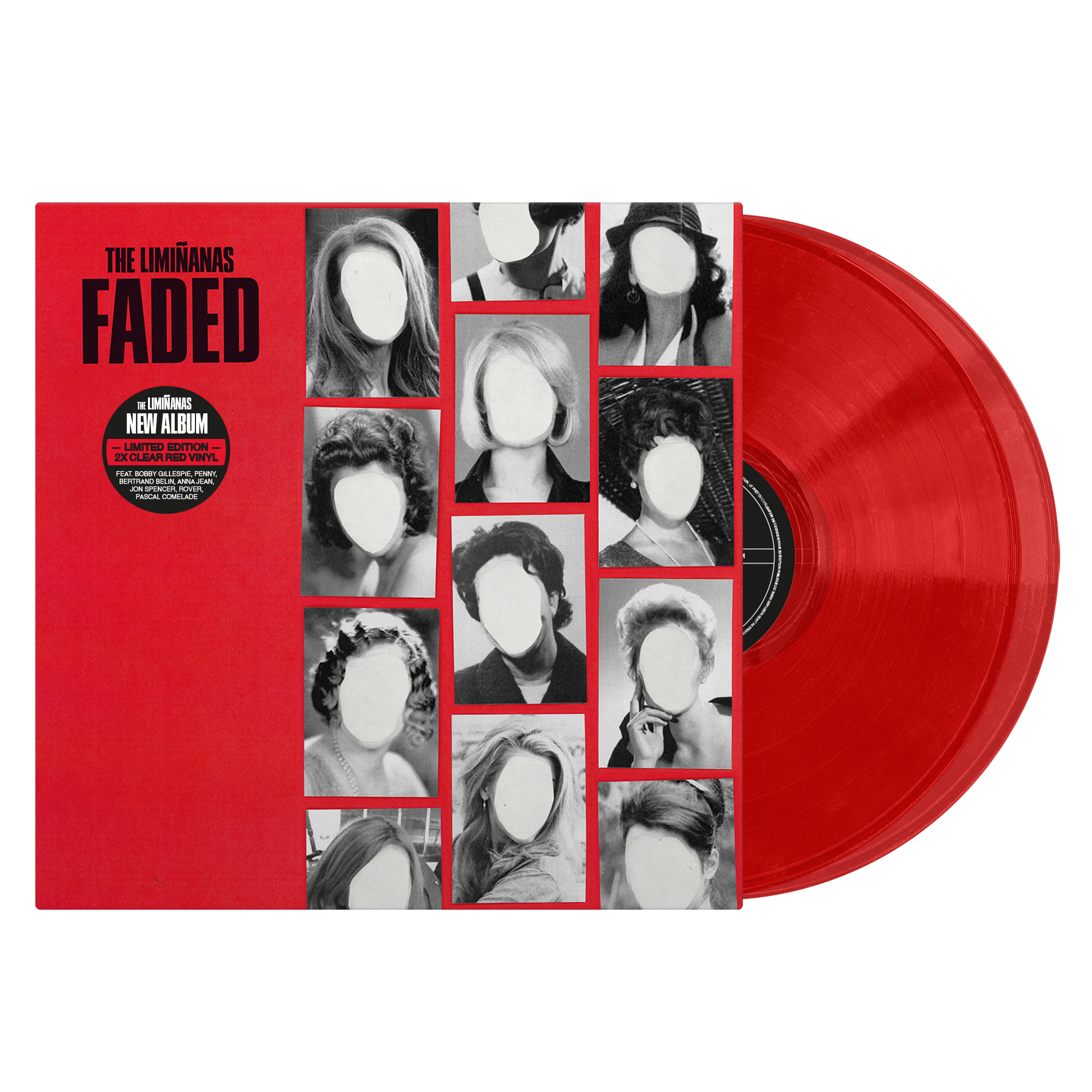 The Limiñanas - Faded: Red Vinyl 2LP