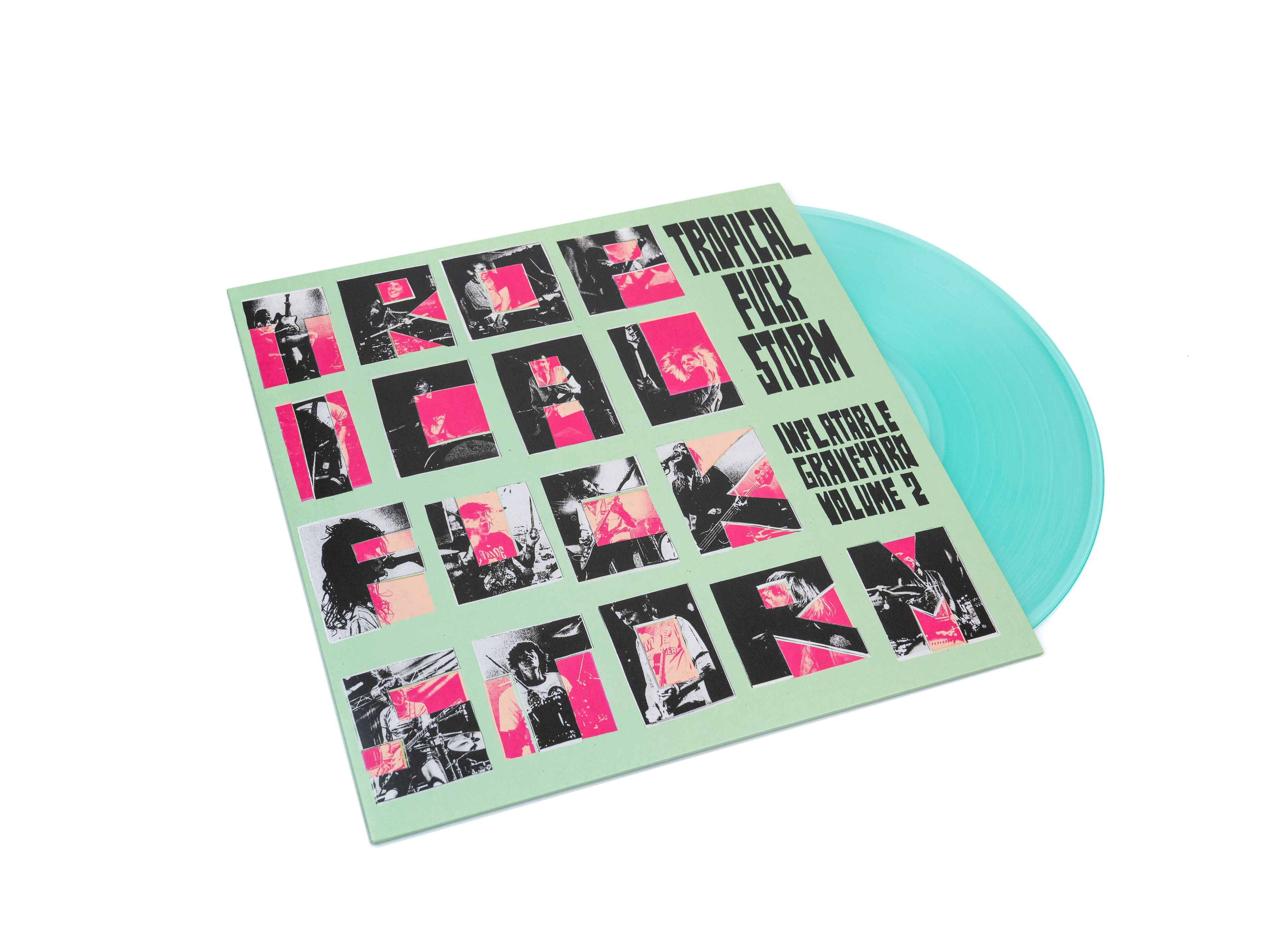 Tropical Fuck Storm - Inflatable Graveyard Vol. 2: Transparent Turquoise Vinyl LP