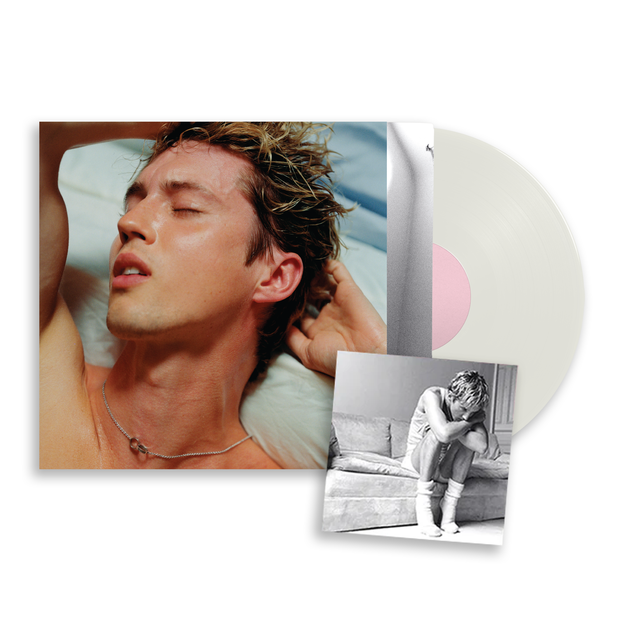 Something To Give Each Other: Limited Milky Clear Vinyl LP (w/ Alt Artwork) + Signed Postcard