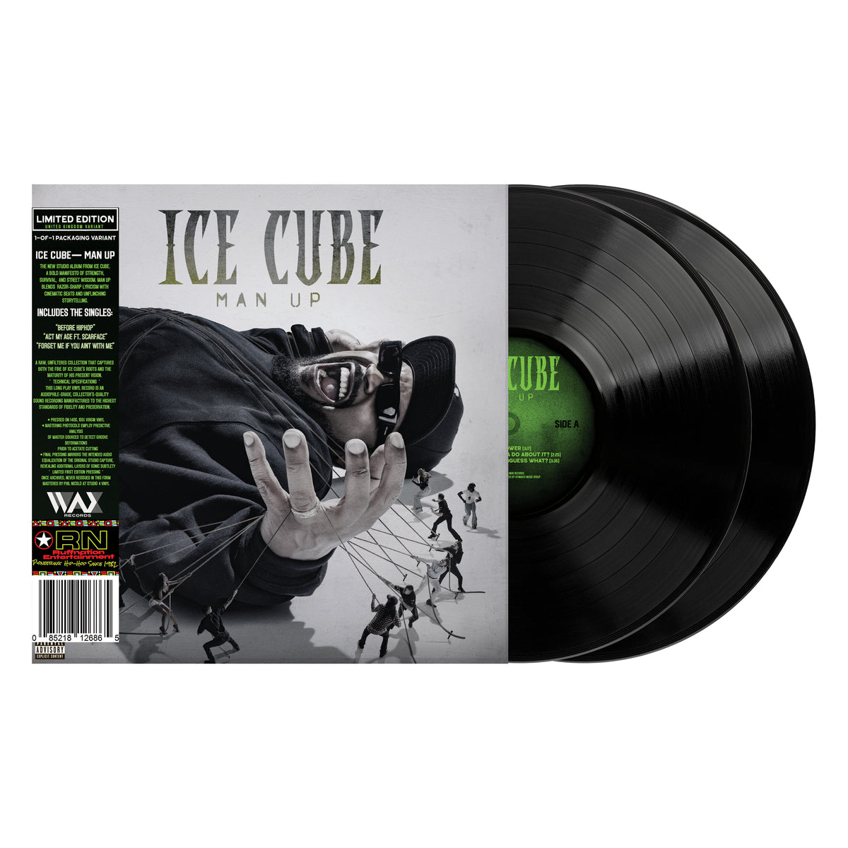 Ice Cube - Man Up: Numbered UK Edition Vinyl 2LP - Recordstore