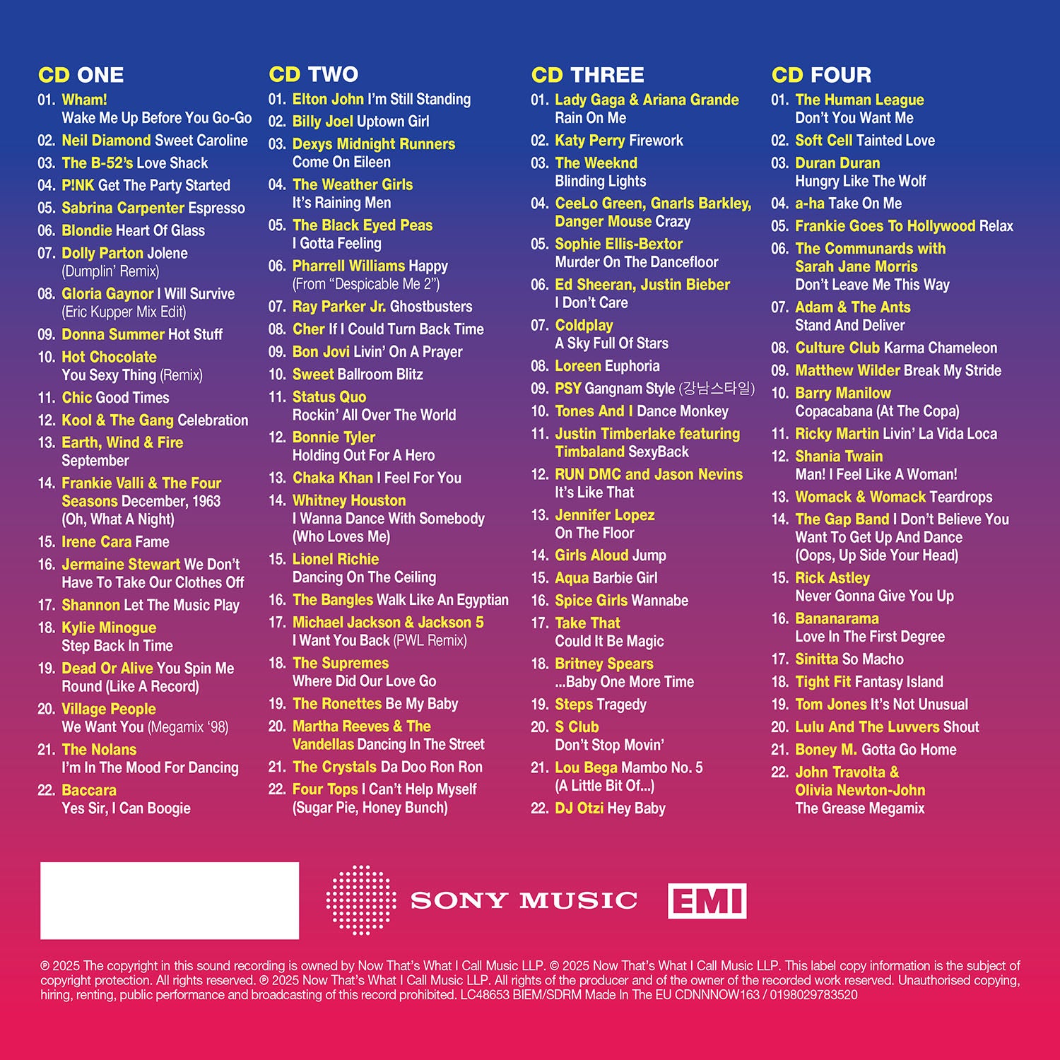 Various Artists - NOW That’s What I Call The Ultimate Party (4CD)