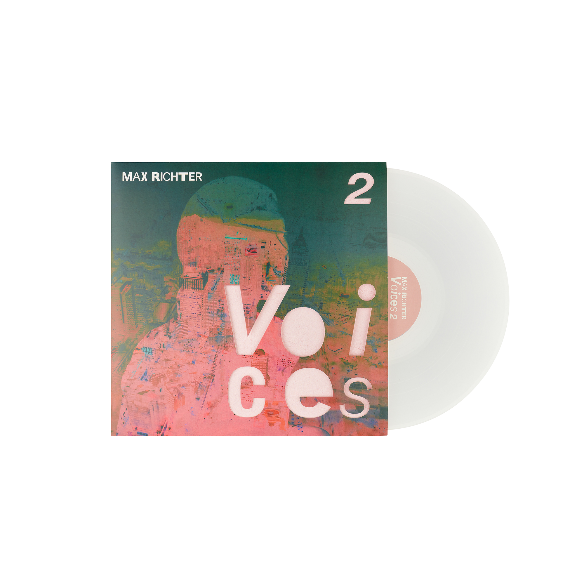 Max Richter - Voices 2: Exclusive Clear Vinyl LP w/ Etched D-Side