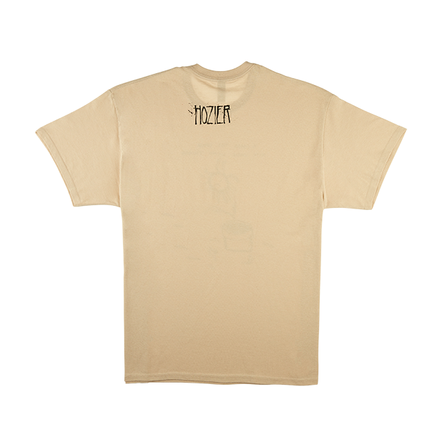 Hozier - Simple Living Things Clay T-Shirt.