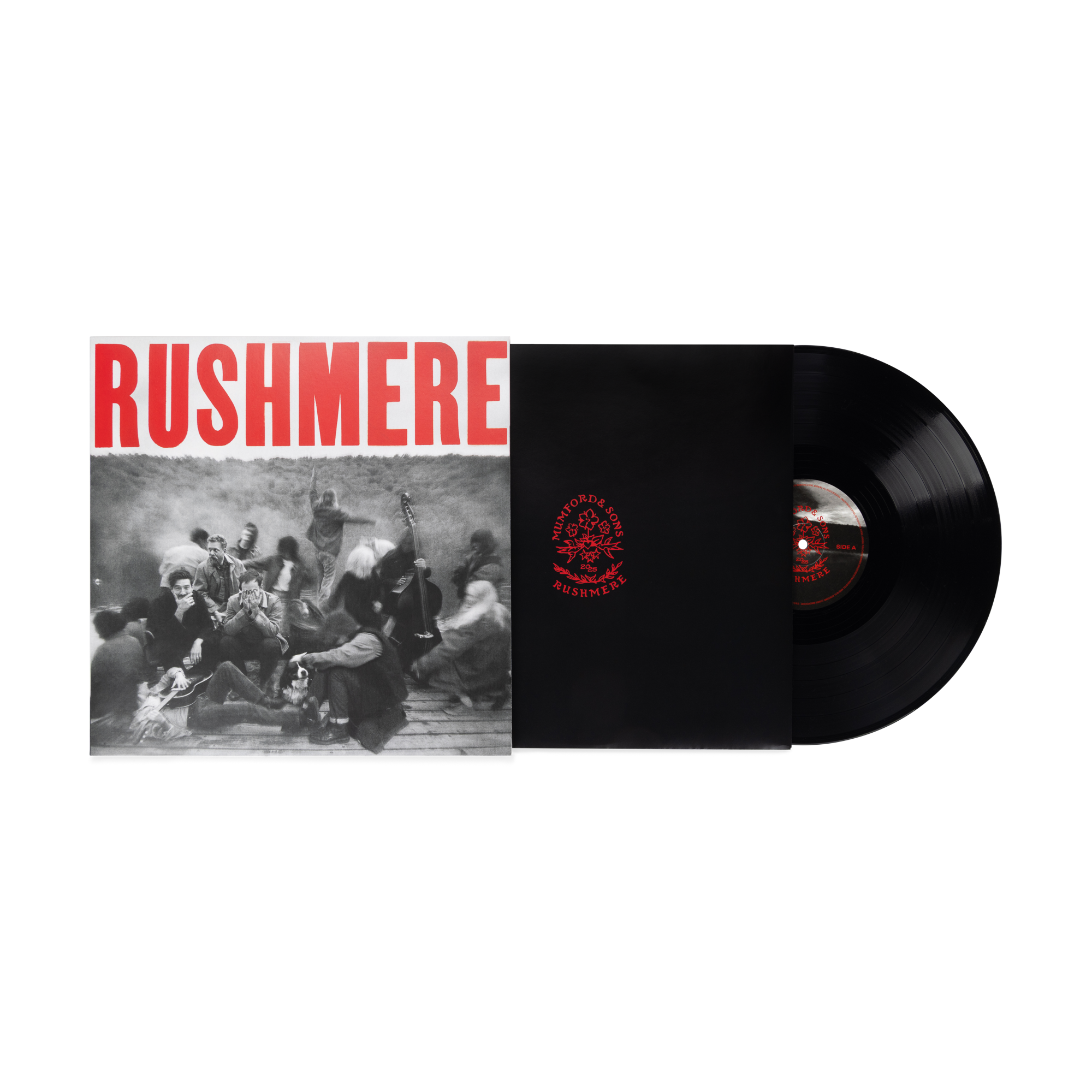 Mumford & Sons - RUSHMERE: Recycled Black Vinyl LP