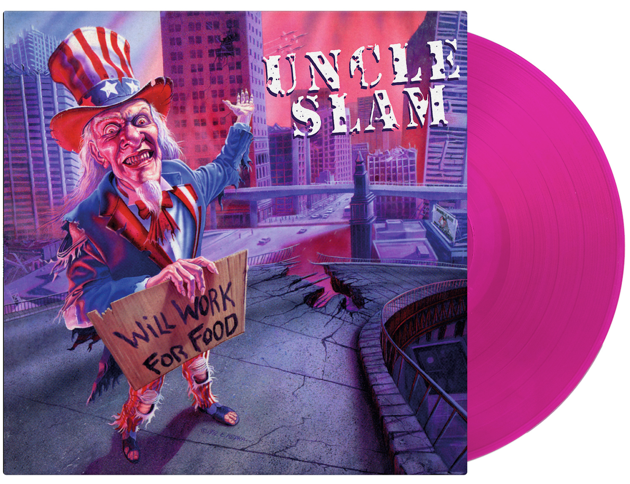 Uncle Sam - Will Work For Food: Pink Vinyl LP