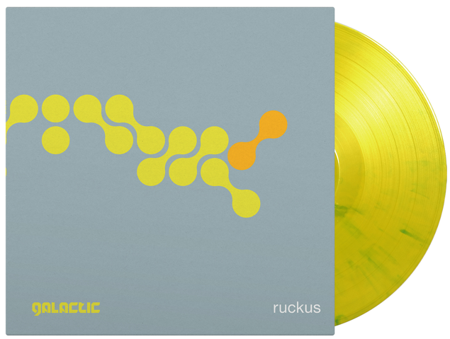Galactic - Ruckus: Yellow & Green Vinyl LP