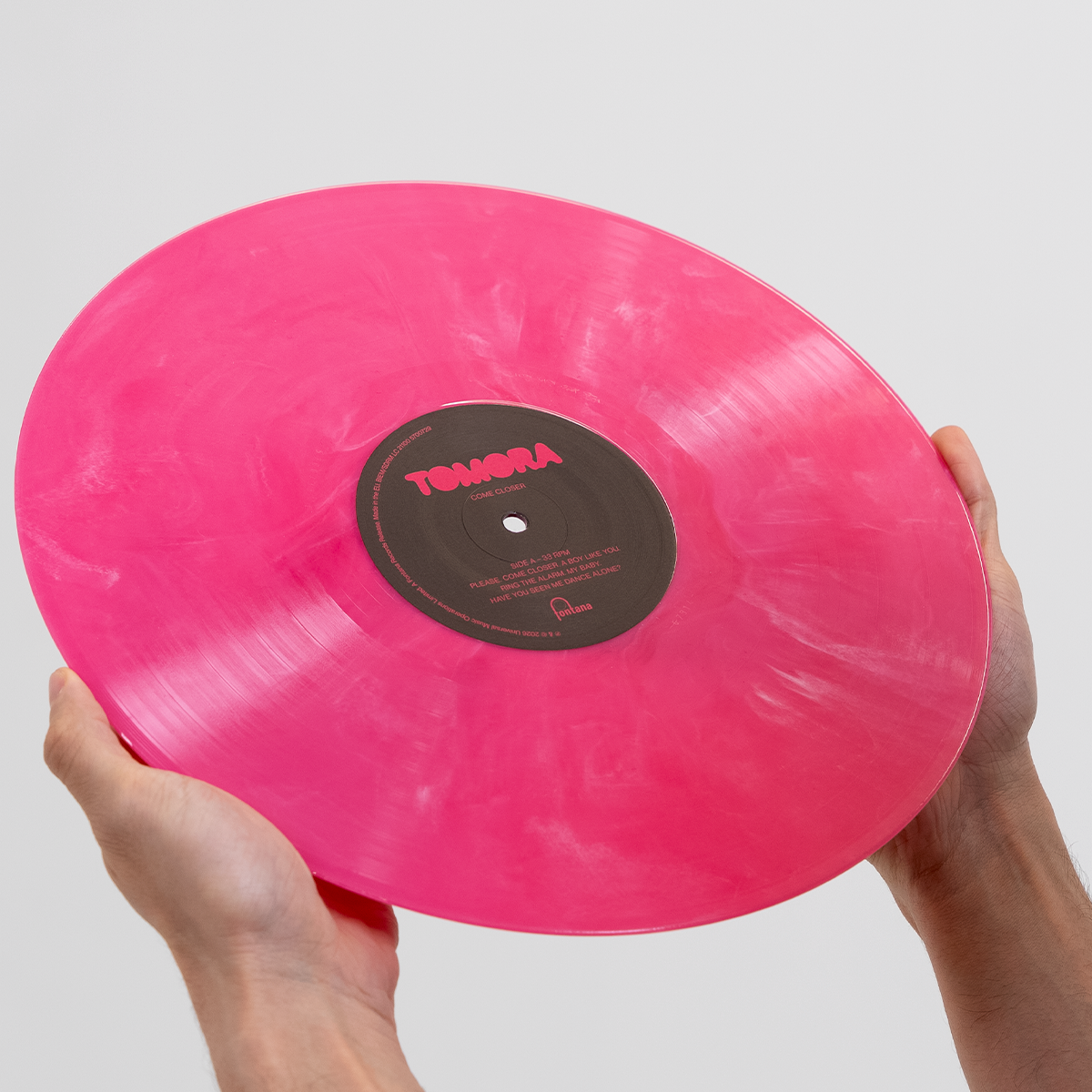 TOMORA - Come Closer - Pink Nebula Vinyl