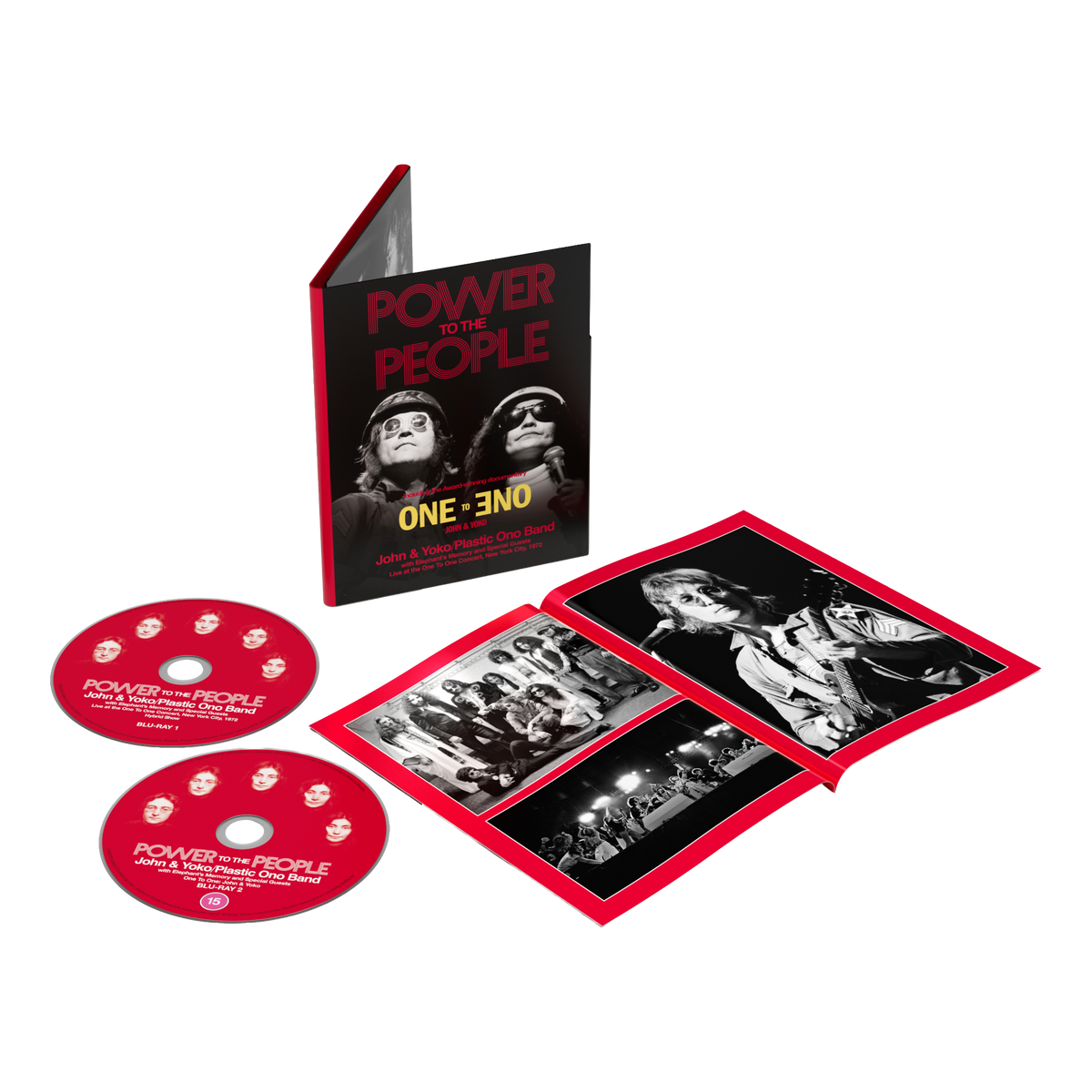 John Lennon, Yoko Ono - Power To The People: 2 x Blu-ray Video Standard Edition