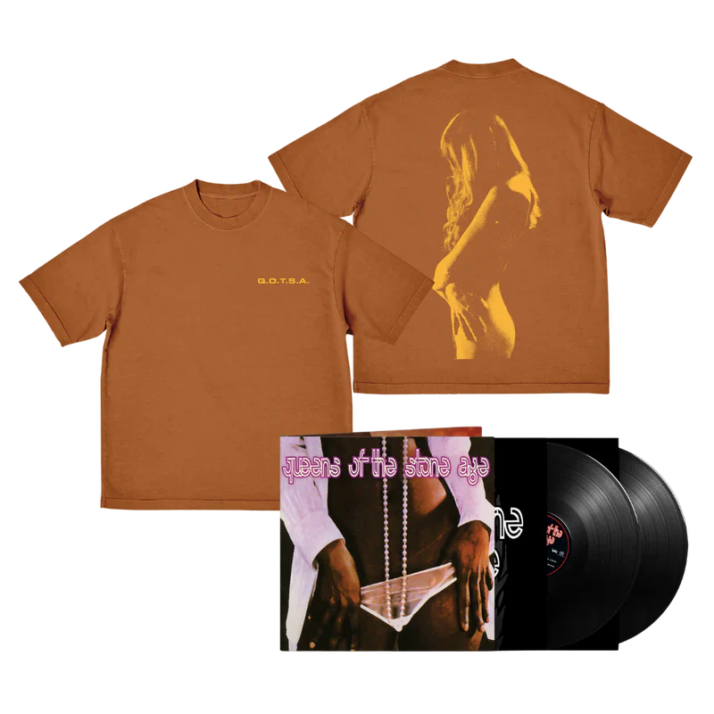 Queens Of The Stone Age: Vinyl 2LP + Orange T-Shirt