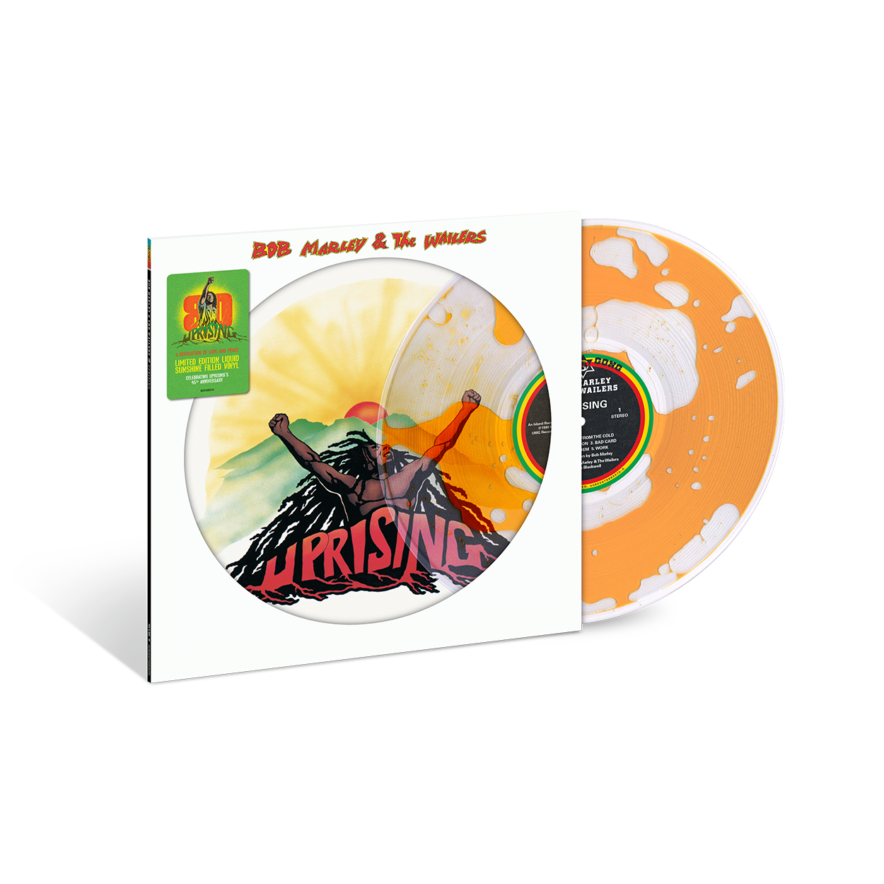 Bob Marley - Uprising (45th Anniversary): Liquid Sunshine Filled Vinyl LP