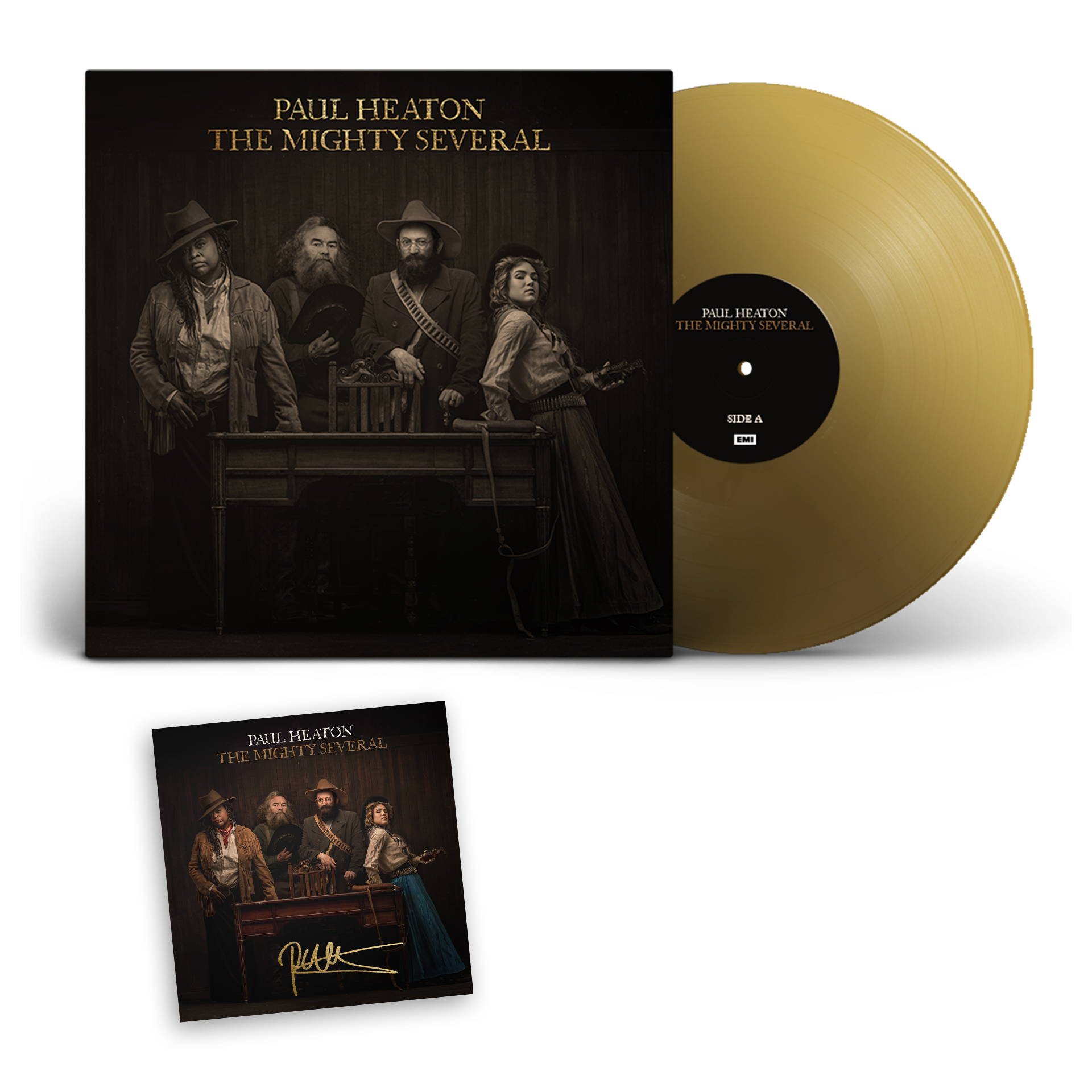 The Mighty Several: Limited Gold Vinyl LP + Signed Art Card