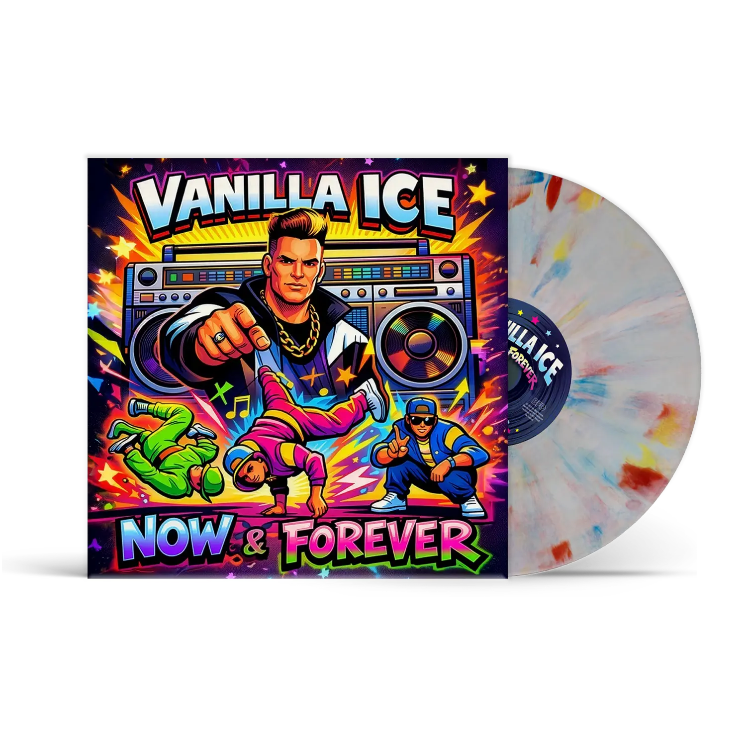 Vanilla Ice - Now and Forever: Splatter Vinyl 12"