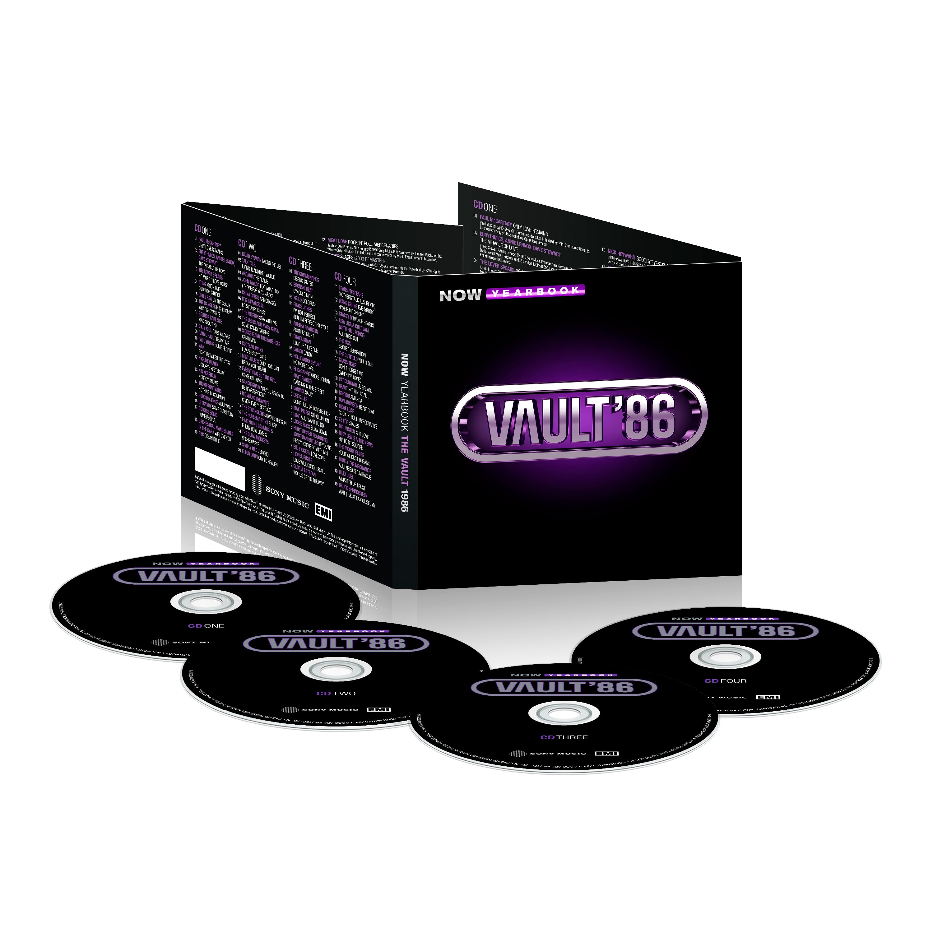 Various Artists - NOW Yearbook – THE VAULT: 1986 (4CD)