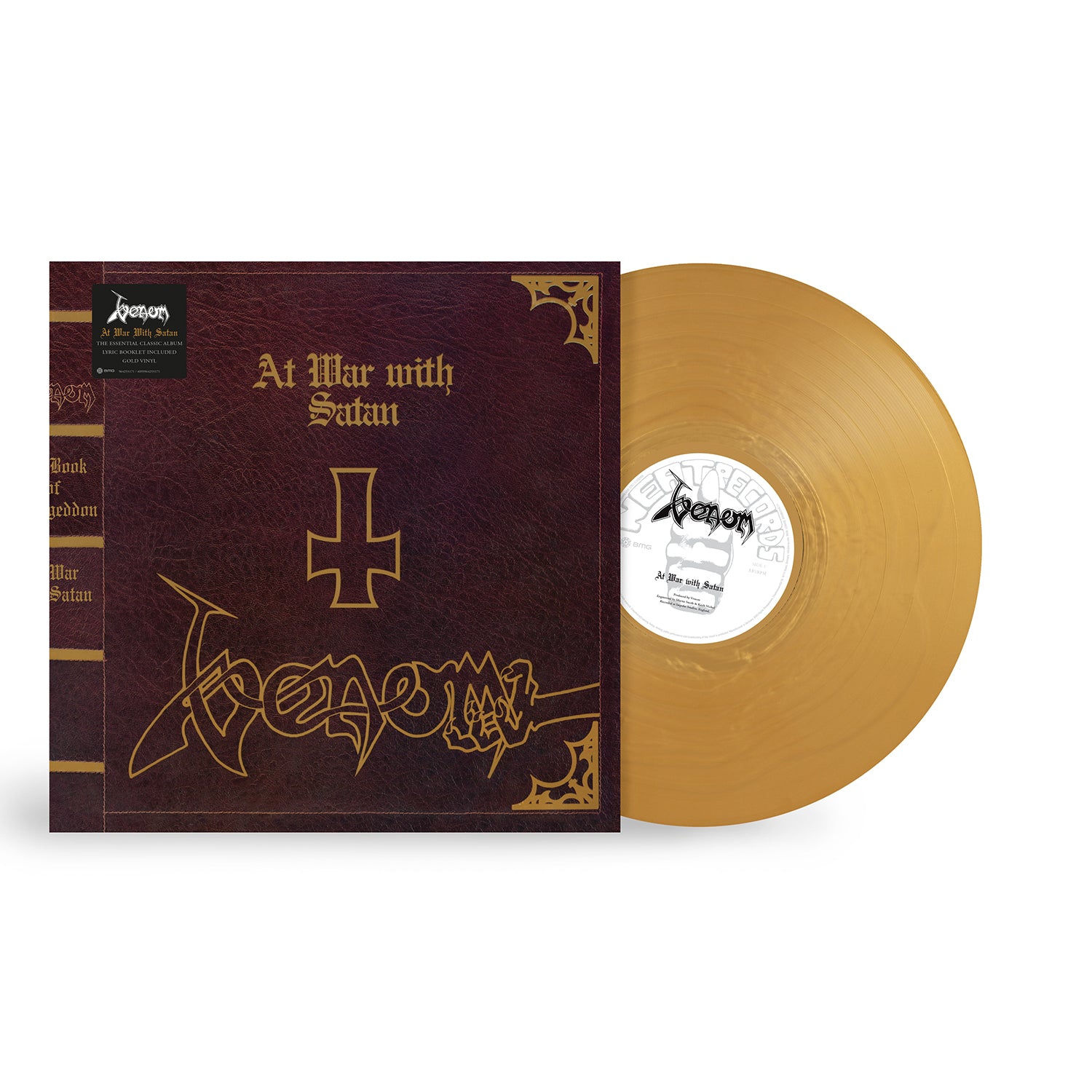 Venom - At War with Satan: Gold Vinyl LP