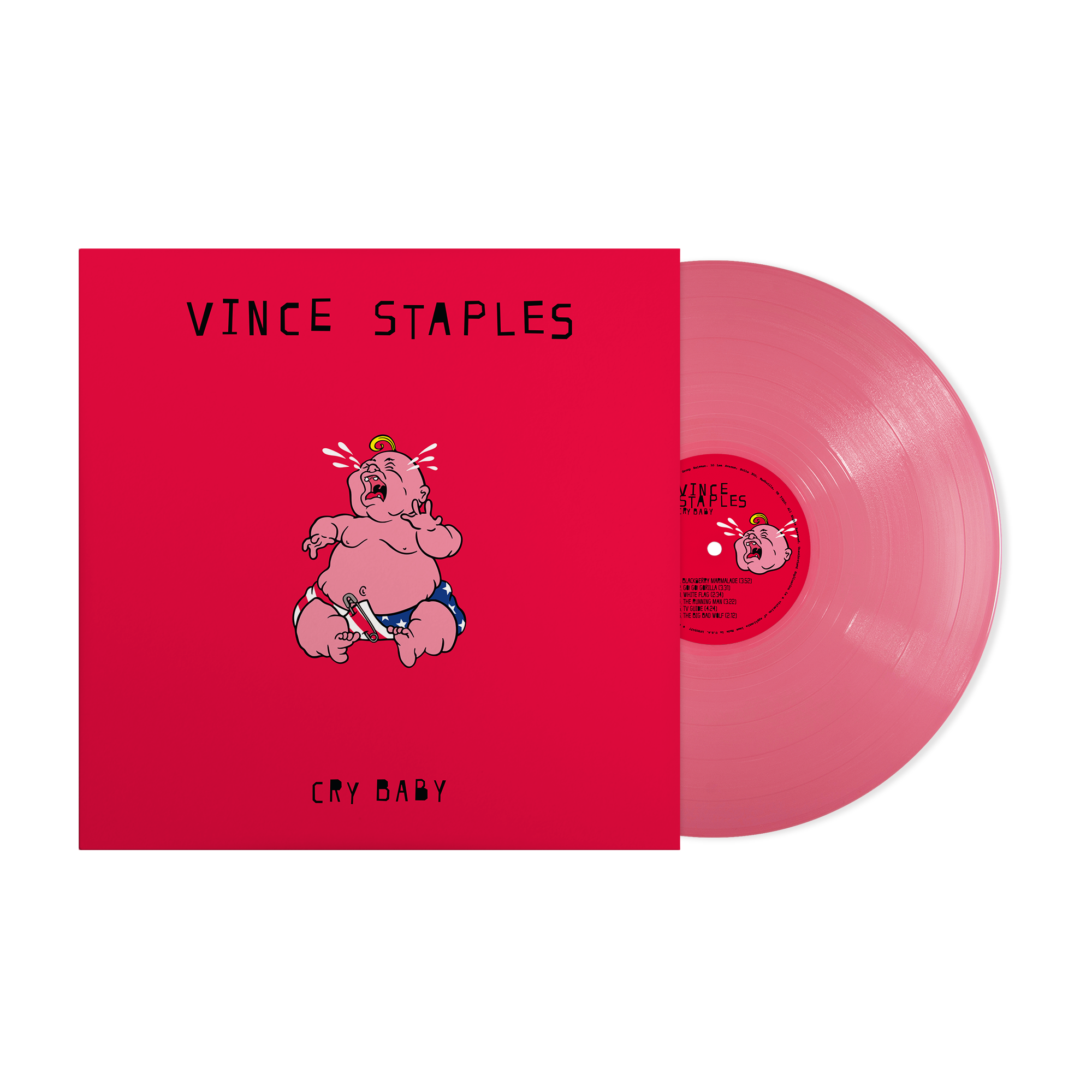Vince Staples - Cry Baby: Hot Pink Vinyl LP