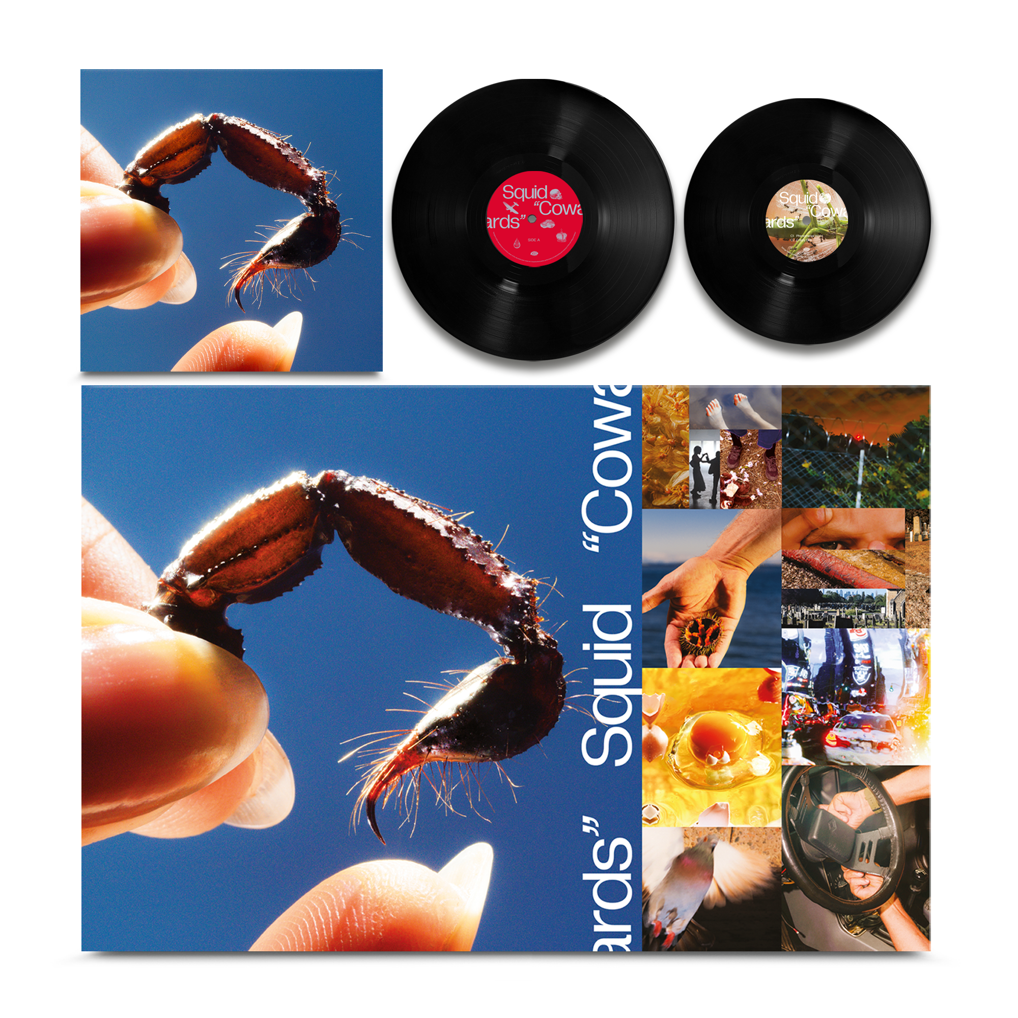 Squid - Cowards: Limited Edition Black Vinyl LP + 10”