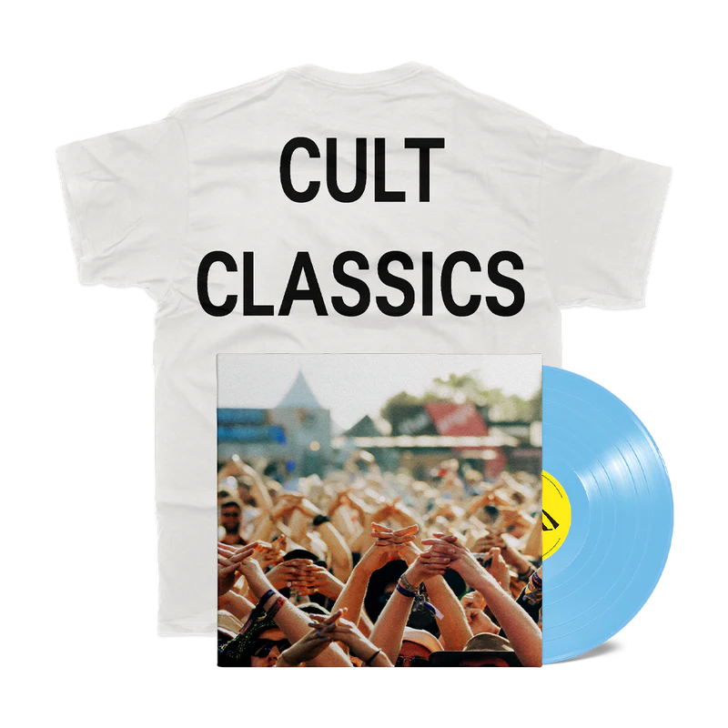 Cult Classics: Sky Blue Vinyl LP + White T-Shirt