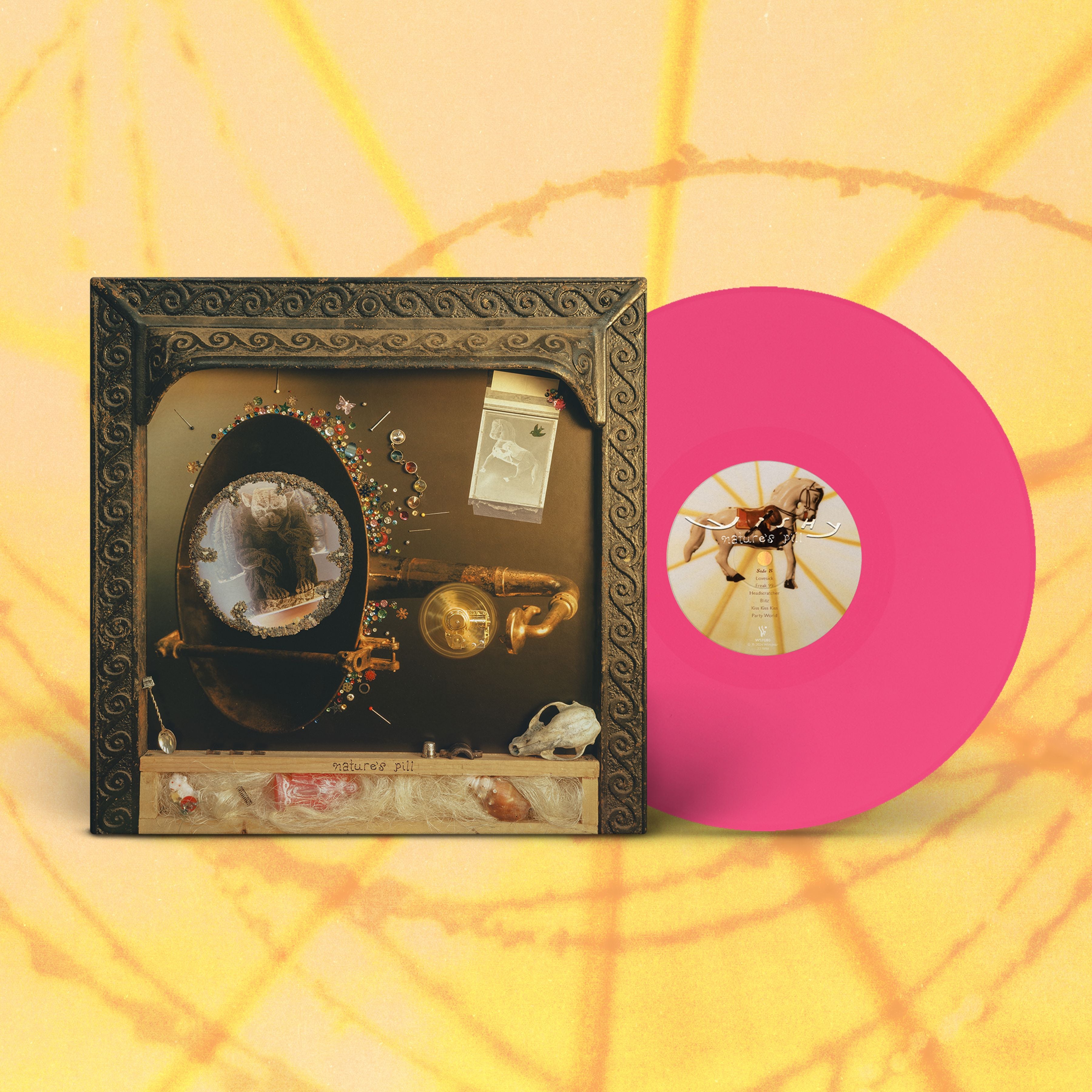 Wishy - Nature's Pill: Devil's Blush Pink Vinyl LP