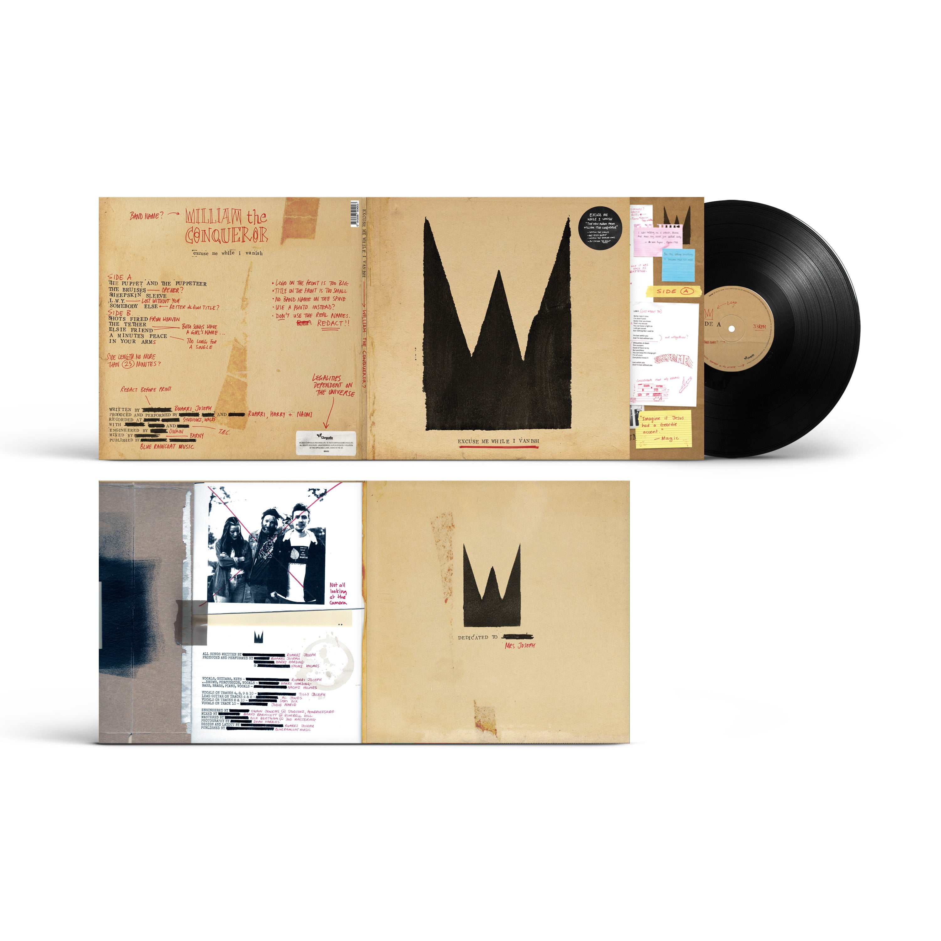 William The Conqueror - Excuse Me While I Vanish: Vinyl LP