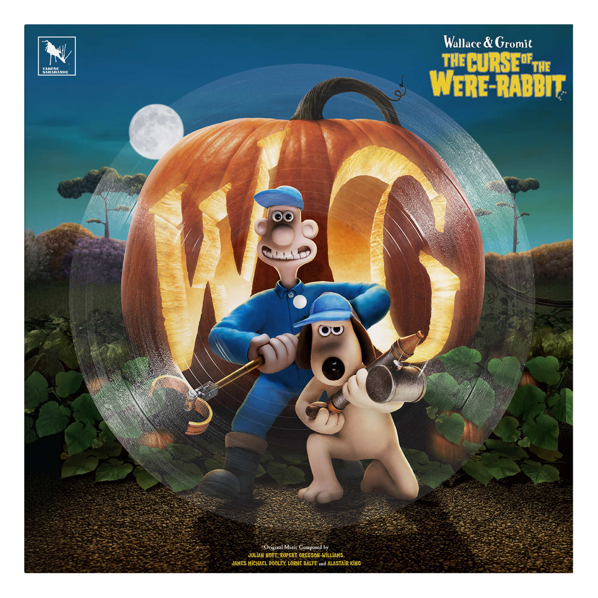 Julian Nott, Rupert Gregson-Williams, James Michael Dooley, Lorne Balfe, Alastair King - Wallace & Gromit: The Curse Of The Were-Rabbit Picture Disc Vinyl LP