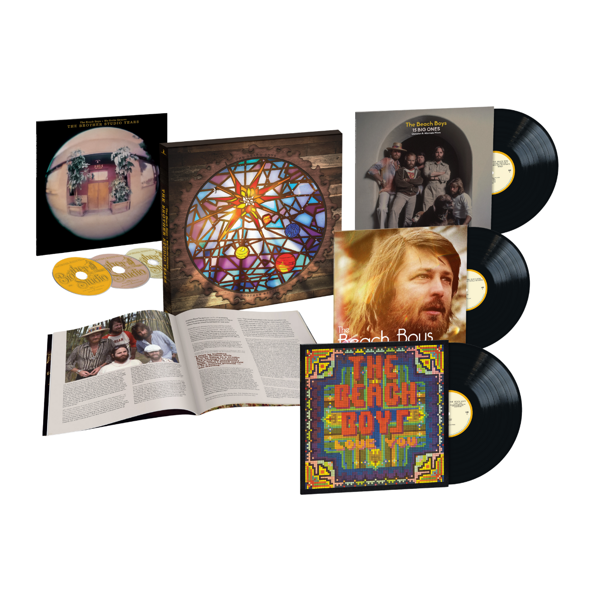 The Beach Boys - We Gotta Groove: The Brother Studio Years Super Deluxe Edition Vinyl & CD Box Set