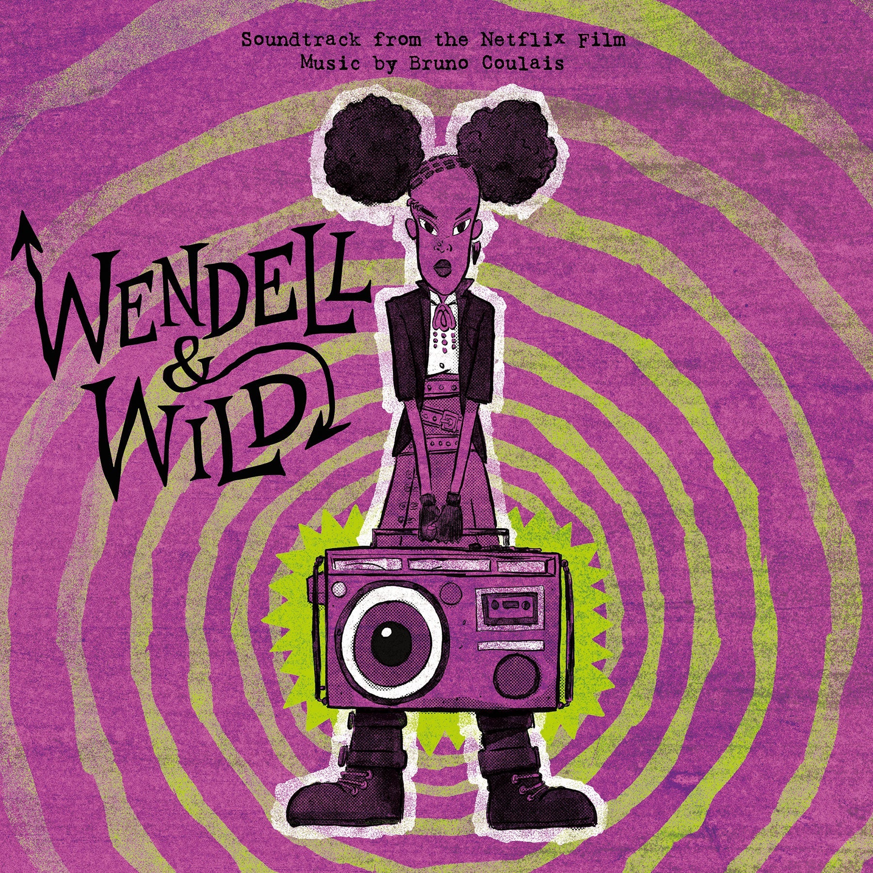 Bruno Coulais - Wendell & Wild: Limited Green & Purple Swirl Vinyl LP