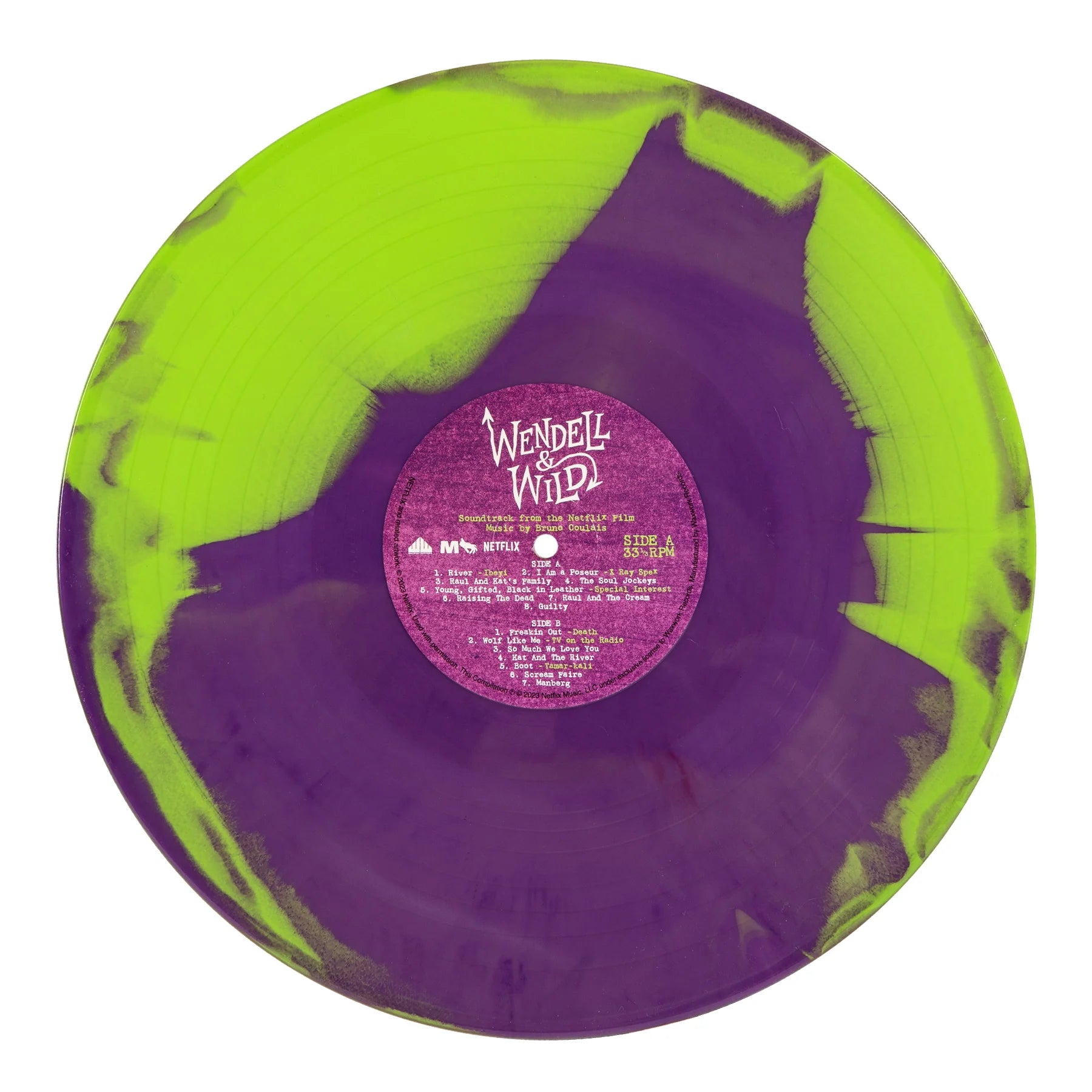 Bruno Coulais - Wendell & Wild: Limited Green & Purple Swirl Vinyl LP