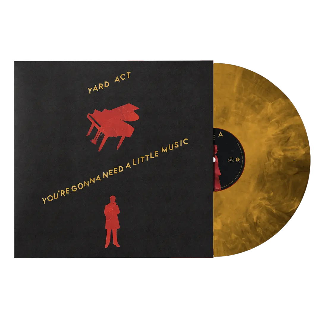 Yard Act - You're Gonna Need A Little Music: Gold Marble Vinyl LP & Exclusive Recordstore Flexi-Disc