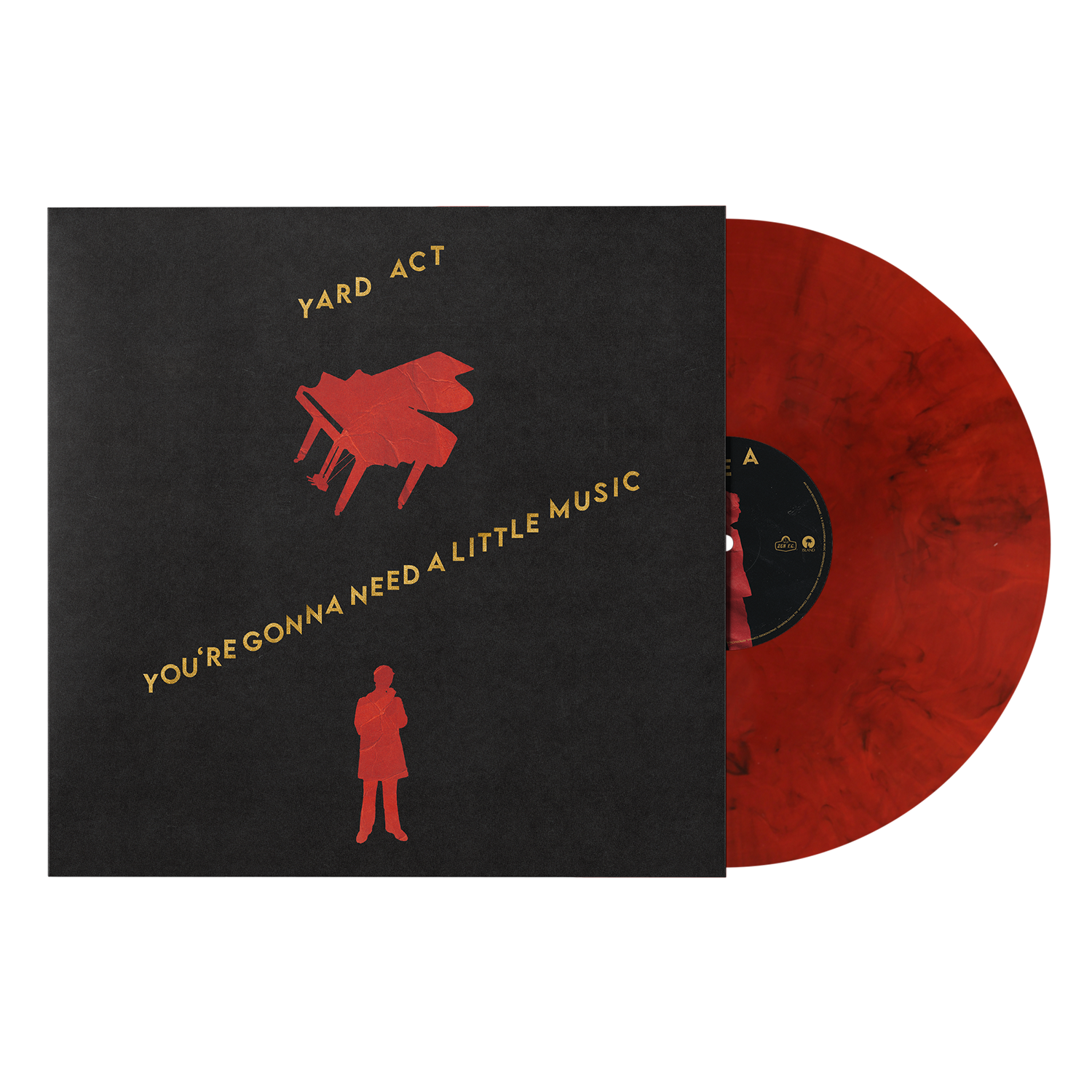 You're Gonna Need A Little Music: Red & Black Marble Vinyl LP & Exclusive Recordstore Flexi-Disc