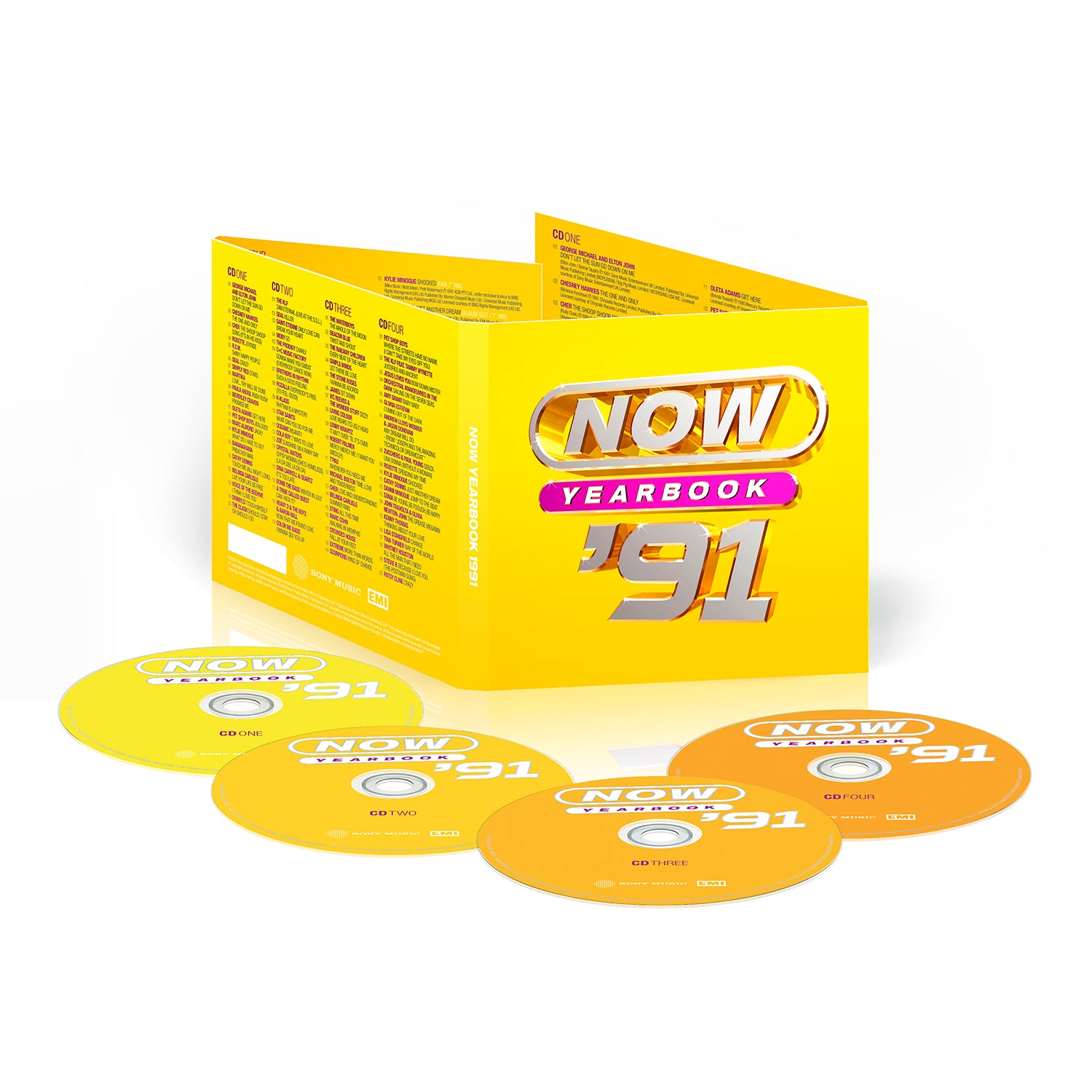 Various Artists - NOW – Yearbook 1991 (4CD)