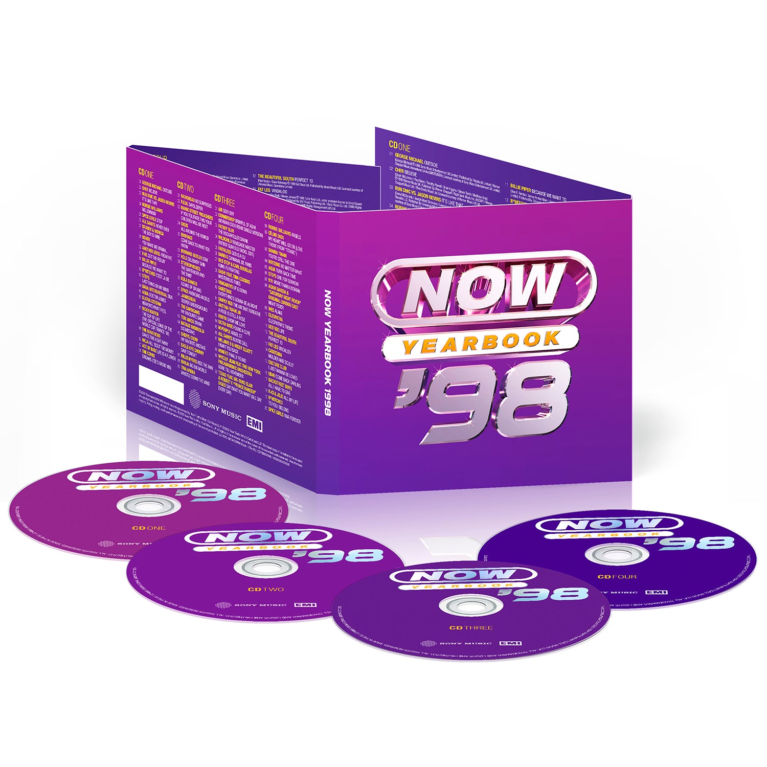 Various Artists - NOW - Yearbook 1998 (4CD)