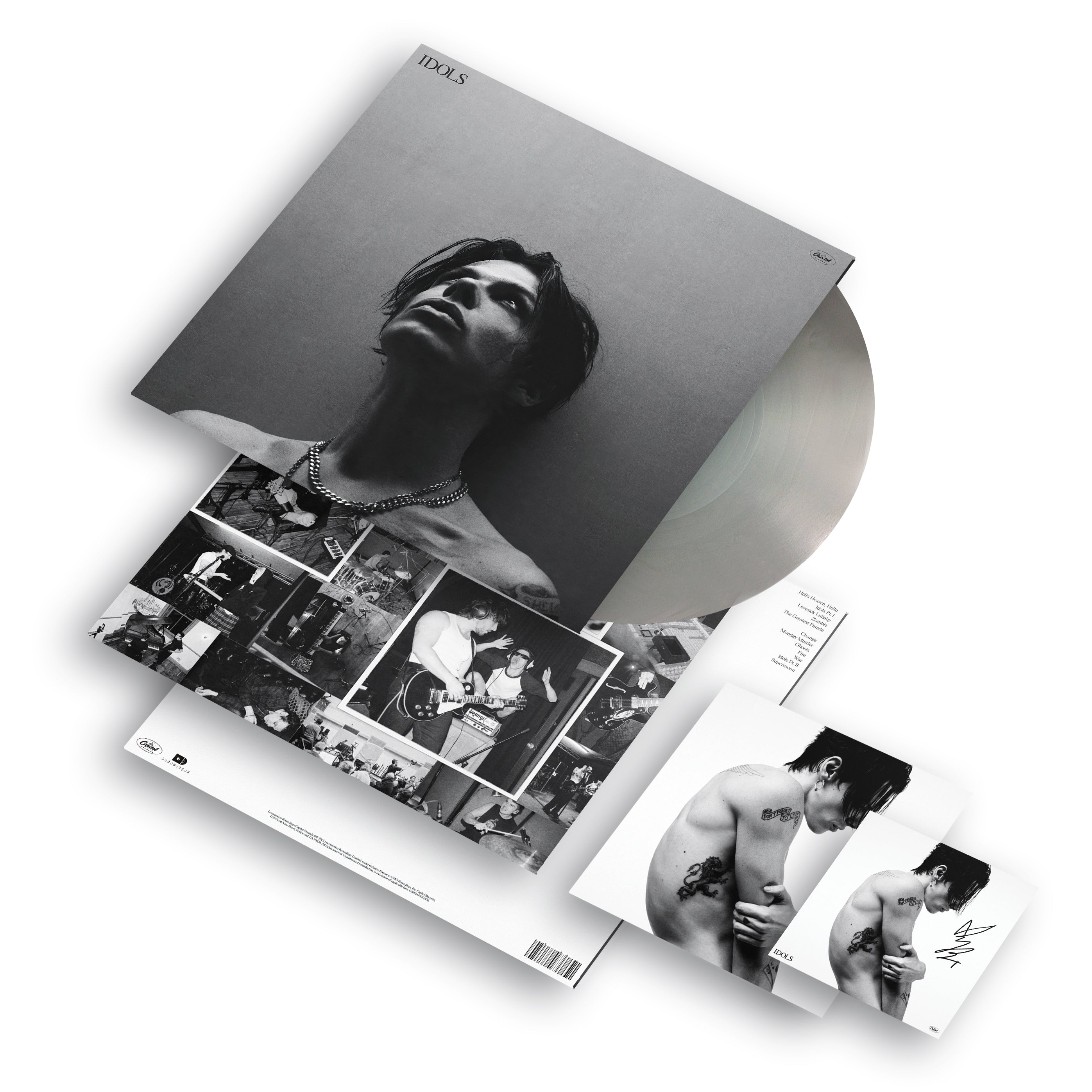 YUNGBLUD - Idols: Supermoon Silver Vinyl LP