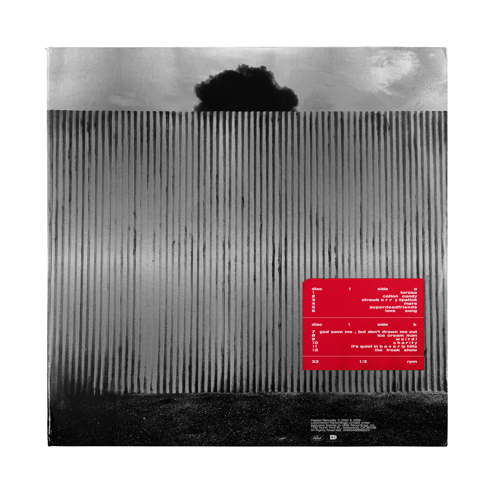 YUNGBLUD - Weird! 5 Year Anniversary Silver Marble Vinyl