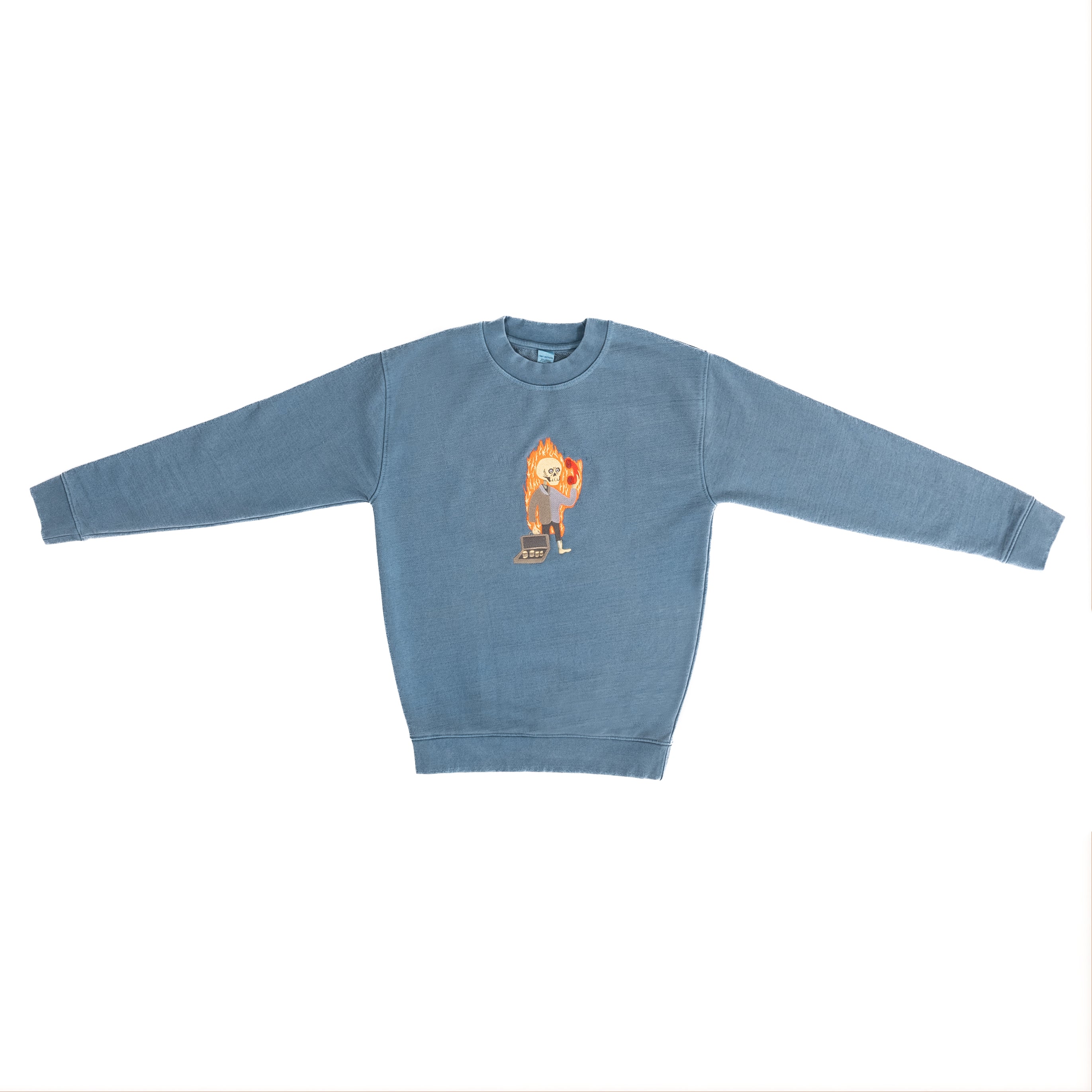 Yard Act - Where’s My Utopia?: Premium Blue Sweater