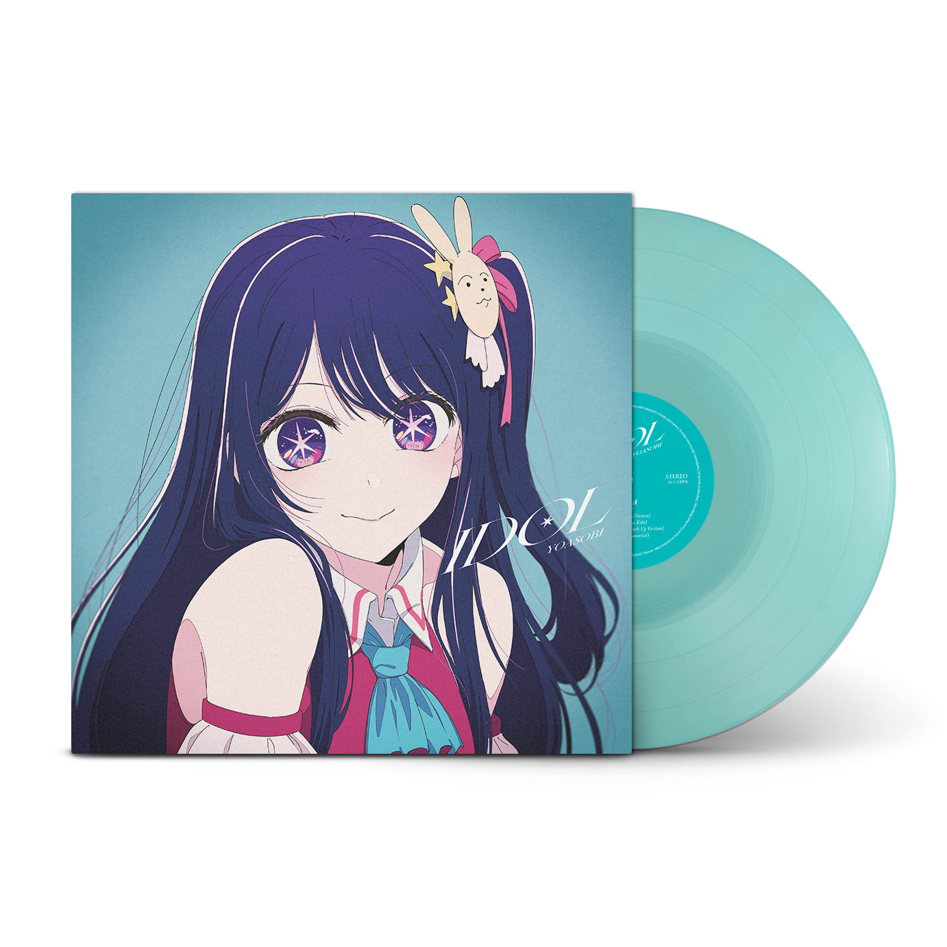 Yoasobi - IDOL (Opening Theme Song for TV anime Oshi no Ko): Translucent Aquamarine Blue Vinyl 12" Single