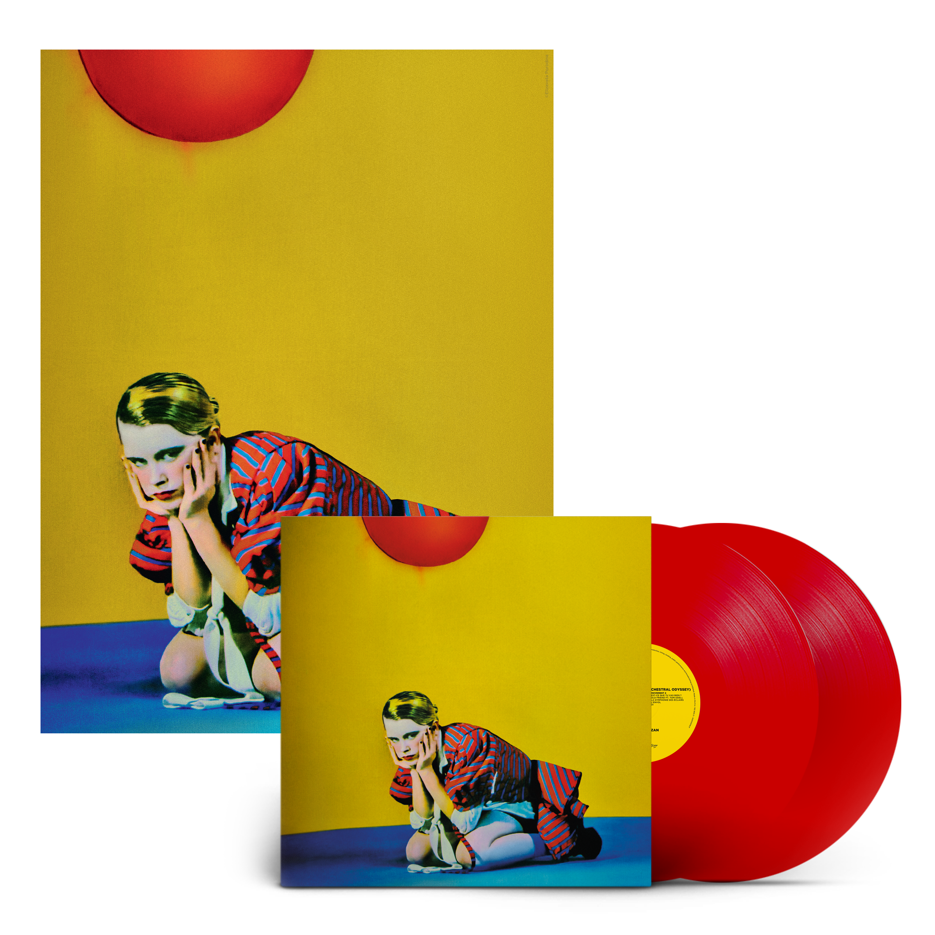 Zaho de Sagazan - La symphonie des éclairs (Orchestral Odyssey): Red Vinyl LP